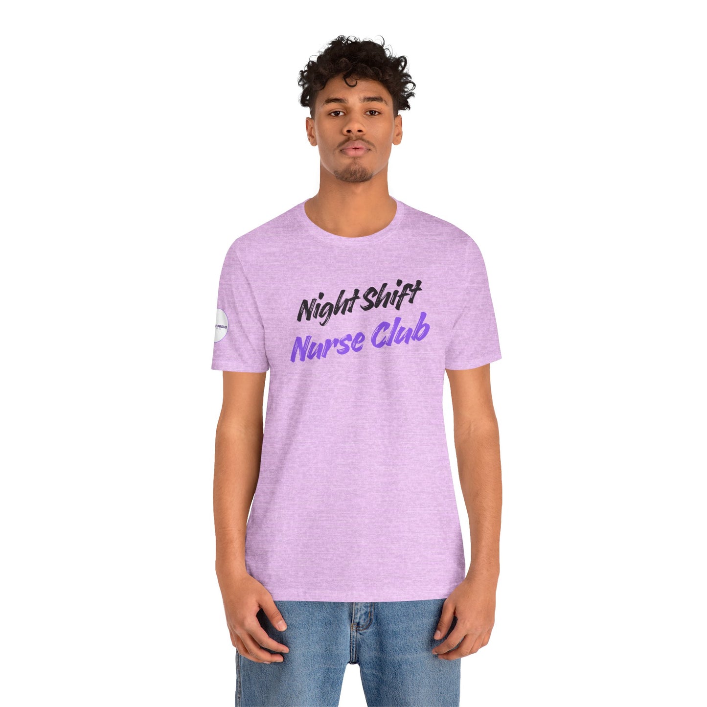 Night Shift Nurse T-Shirt designed for nurses working late-night shifts