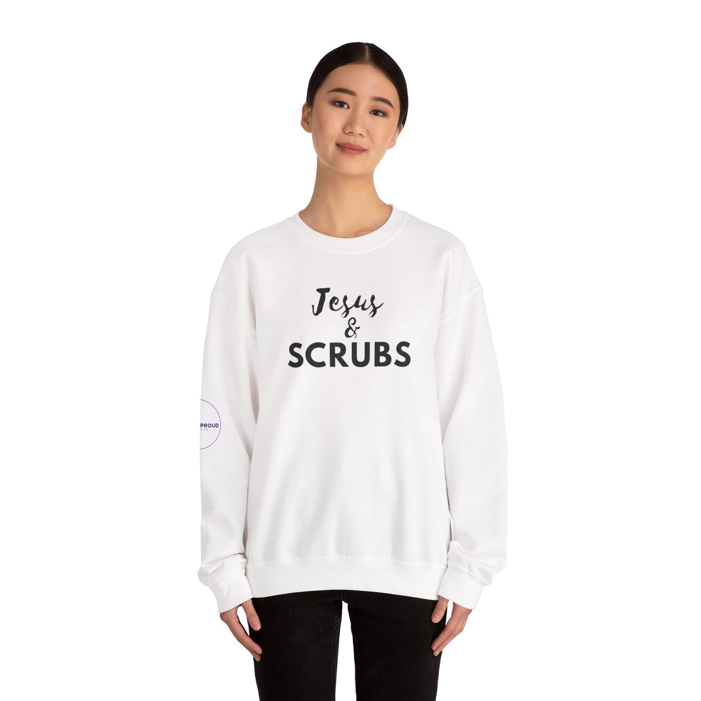 Unisex Crewneck Sweatshirt available in multiple color variants