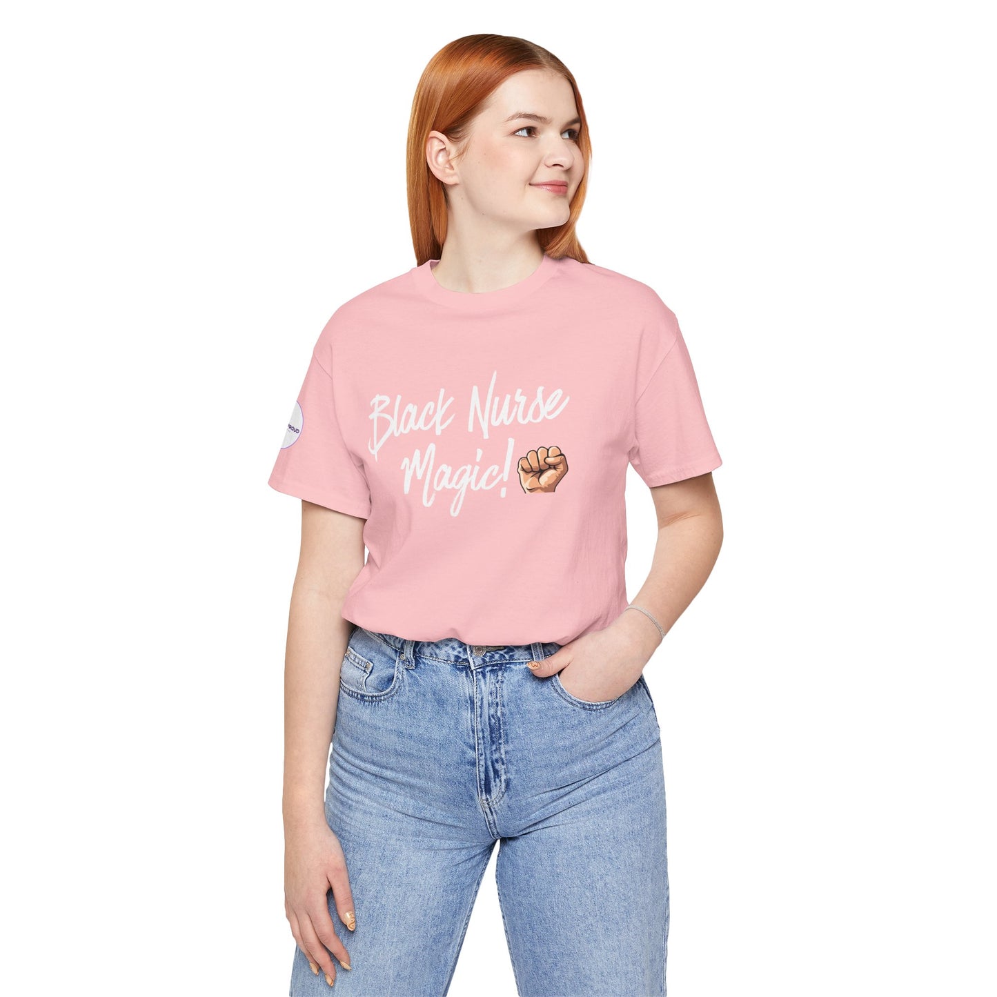Black Nurse T-Shirt comfortable, durable shirt for long shifts and casual wear