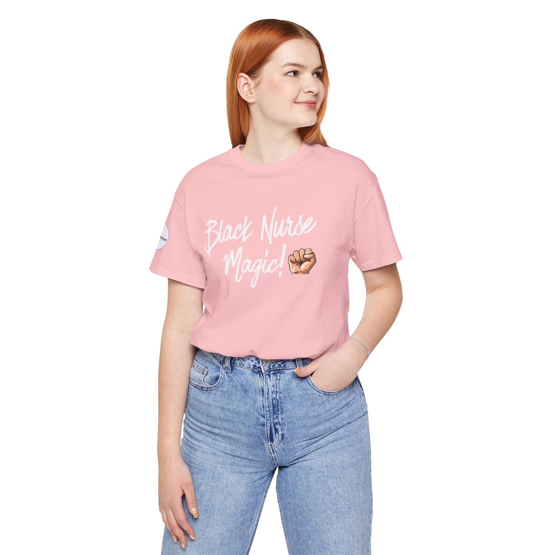 Black Nurse T-Shirt comfortable, durable shirt for long shifts and casual wear