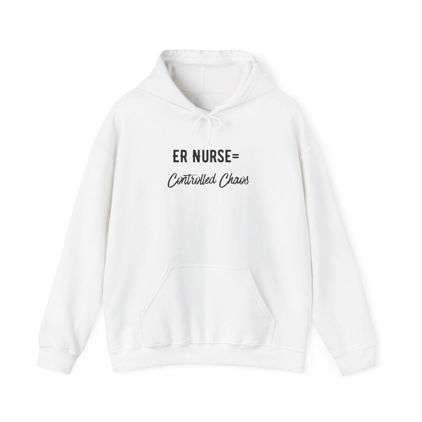 ER Nurse Hoodie cozy fleece pullover for emergency room nurses