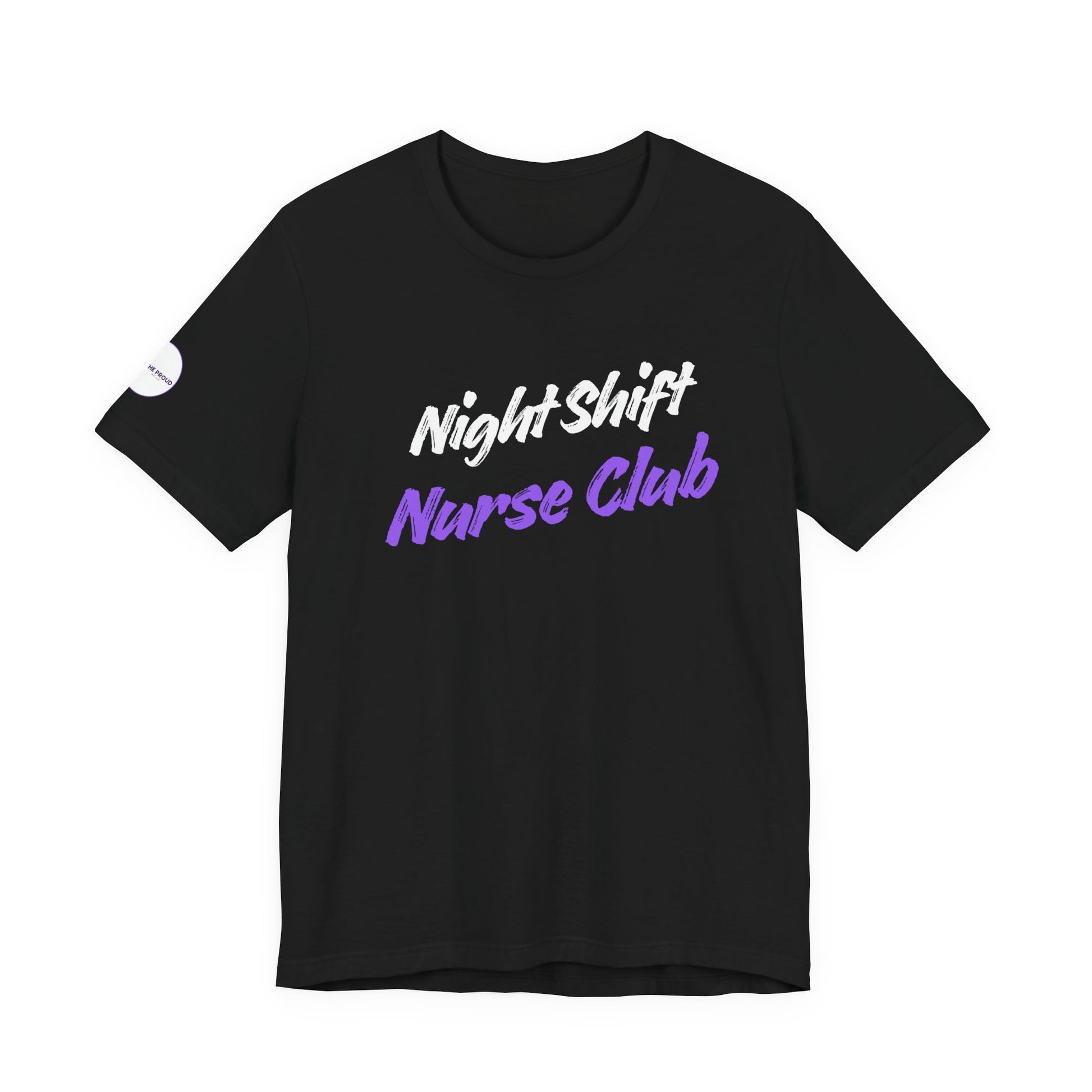 Night Shift Nurse T-Shirt designed for nurses working late-night shifts