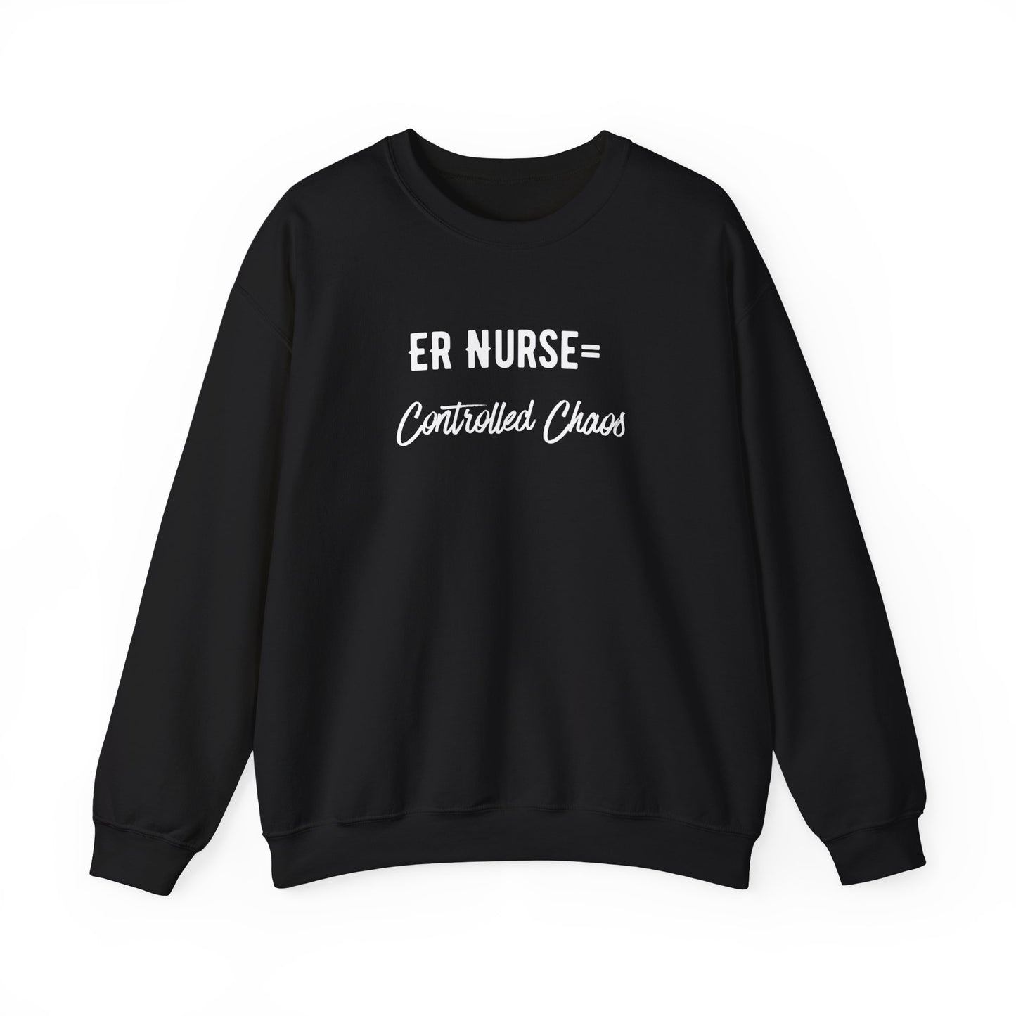 ER Nurse Sweatshirt soft fleece crewneck for long shifts
