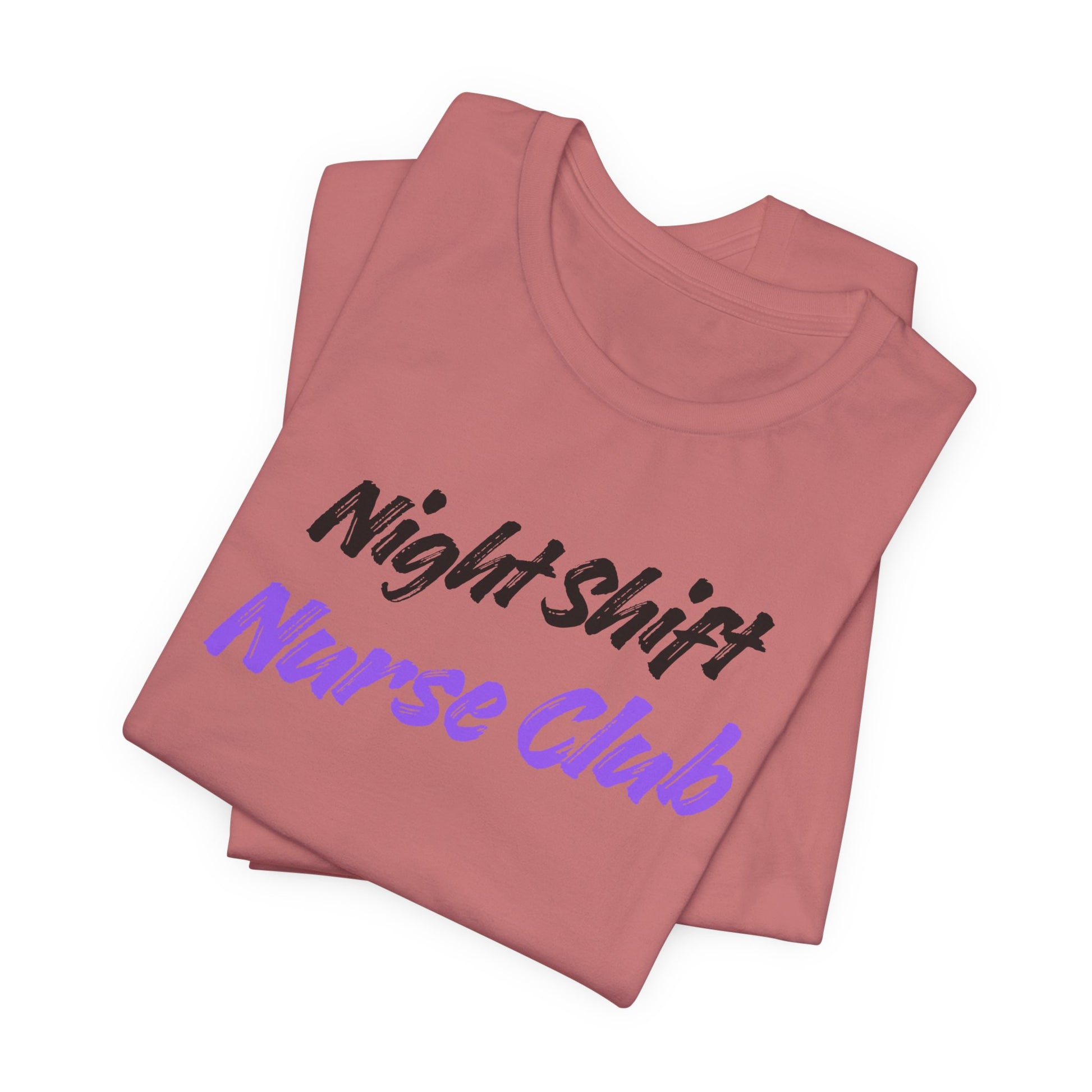 Night Shift Nurse T-Shirt designed for nurses working late-night shifts