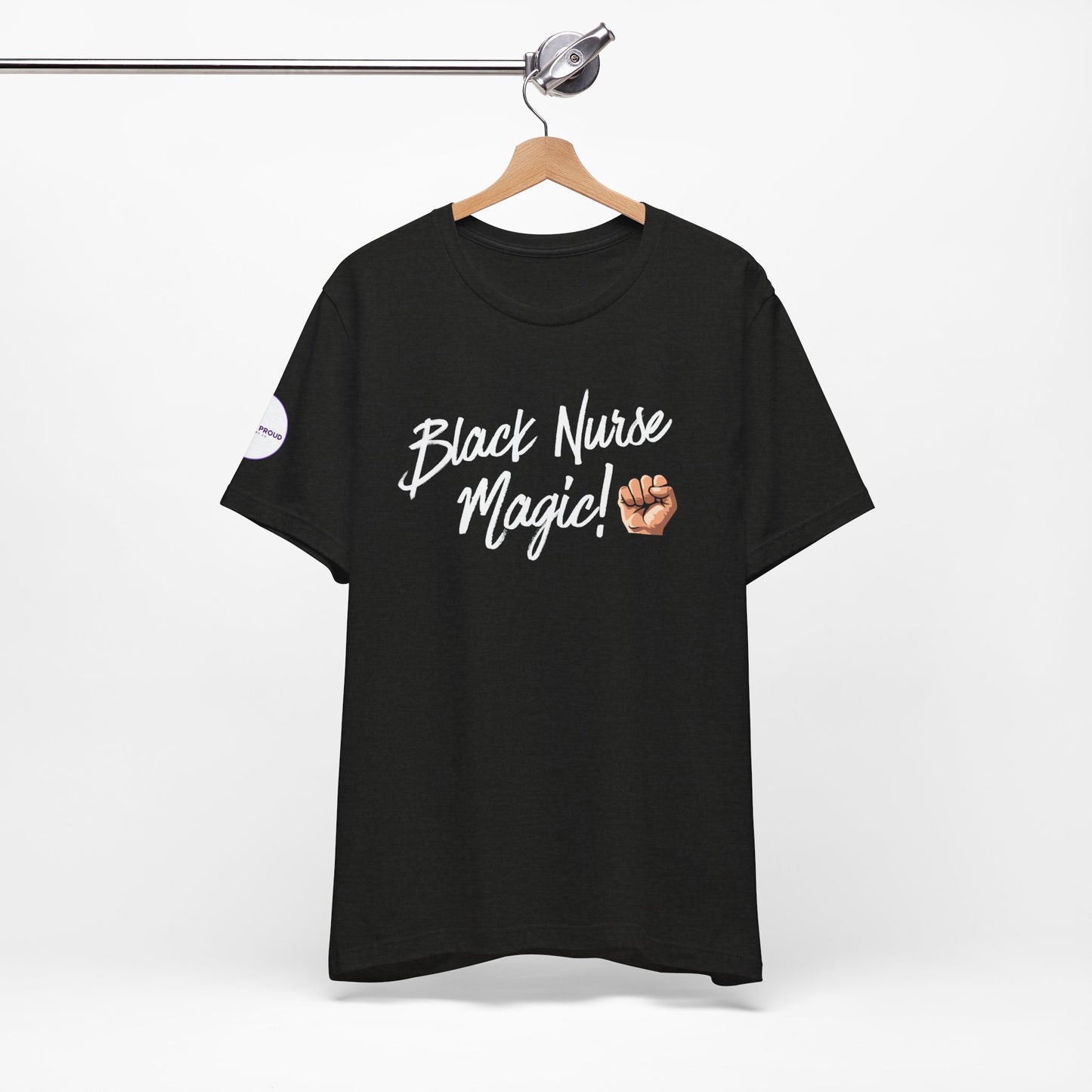 Black Nurse T-Shirt comfortable, durable shirt for long shifts and casual wear
