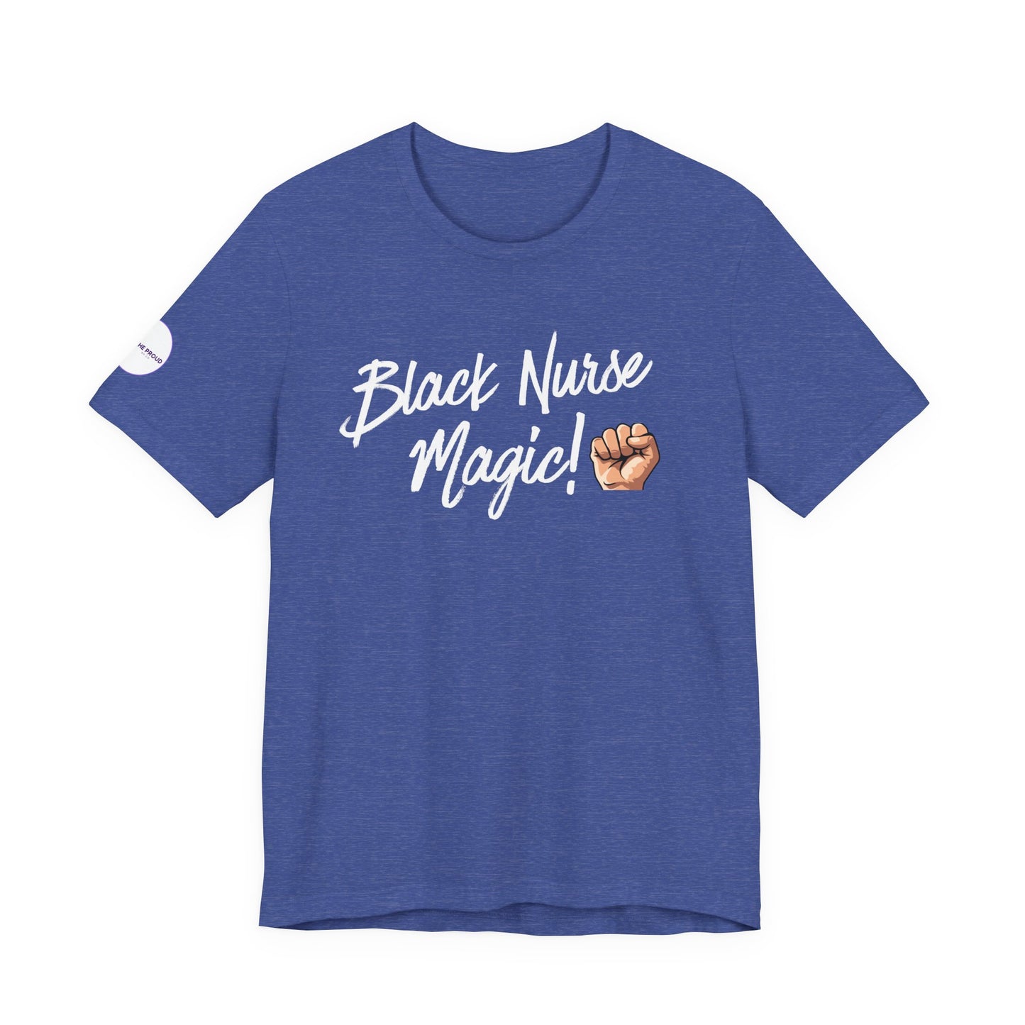 Black Nurse T-Shirt soft cotton tee for community events and work shifts