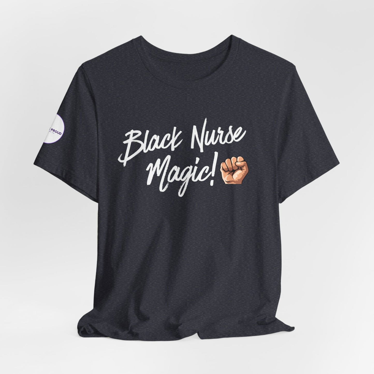 Black Nurse T-Shirt comfortable, durable shirt for long shifts and casual wear