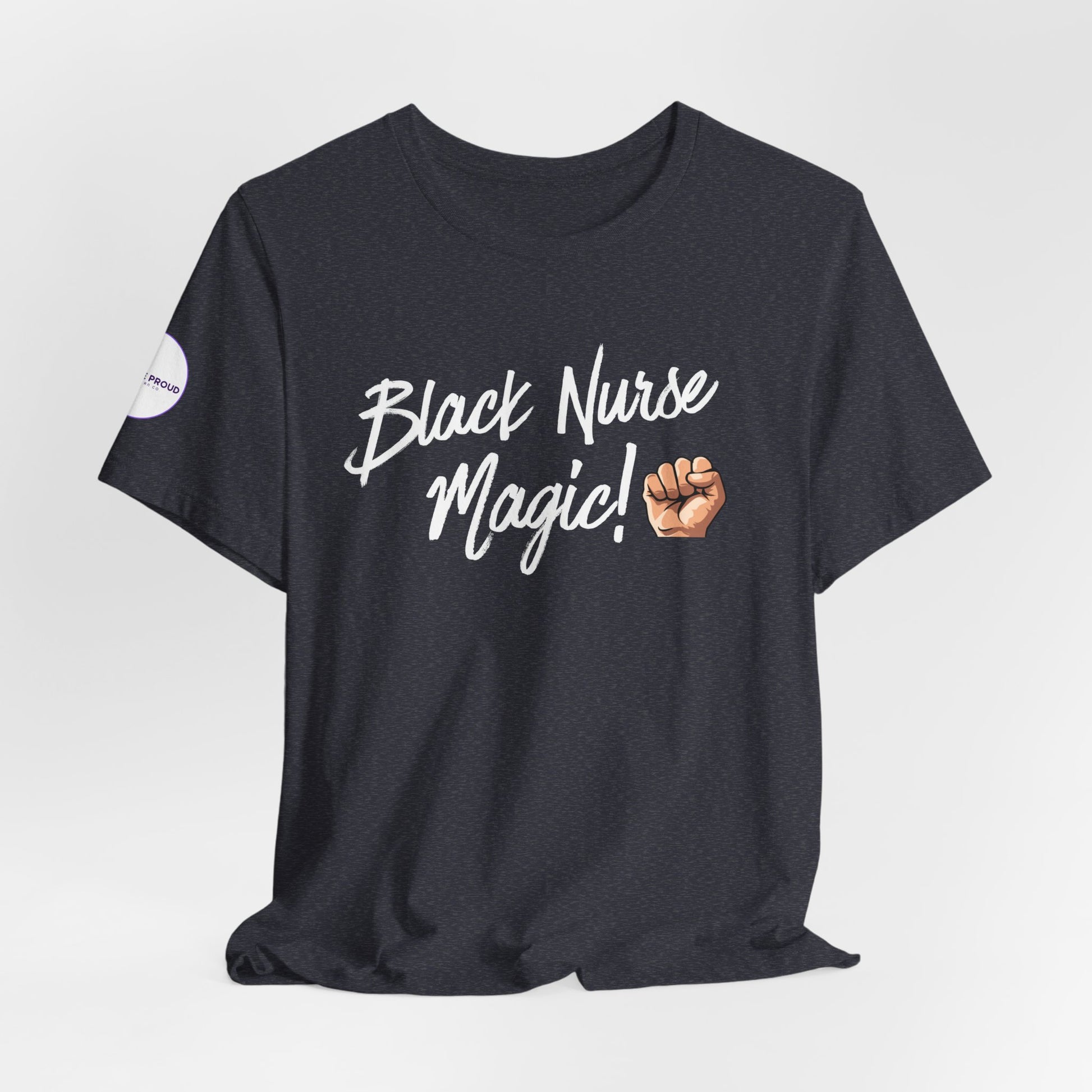 Black Nurse T-Shirt comfortable, durable shirt for long shifts and casual wear