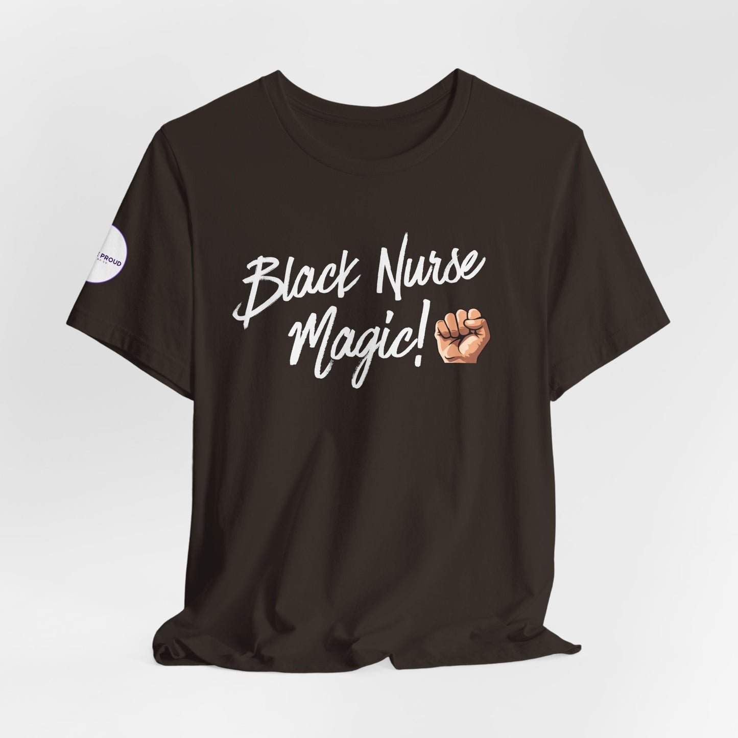 Black Nurse T-Shirt comfortable, durable shirt for long shifts and casual wear