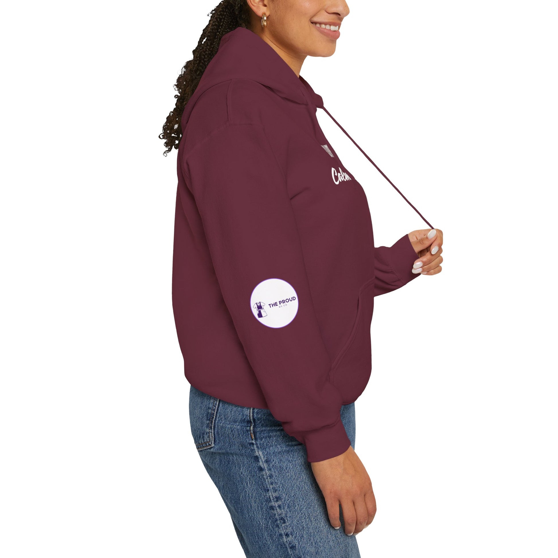 ICU Nurse Hoodie with calm under pressure quote design