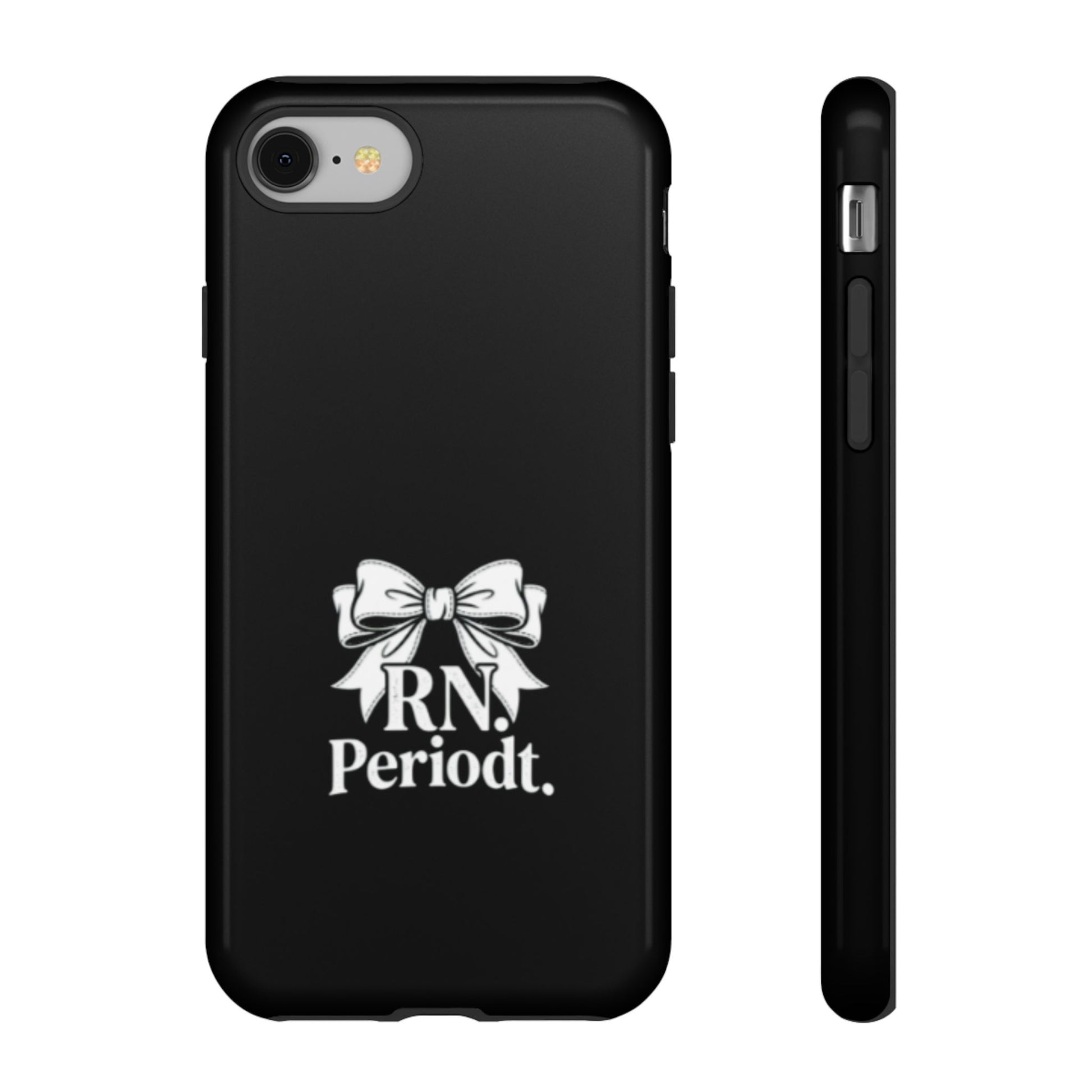 RN Phone Case with “RN Periodt” bow graphic design