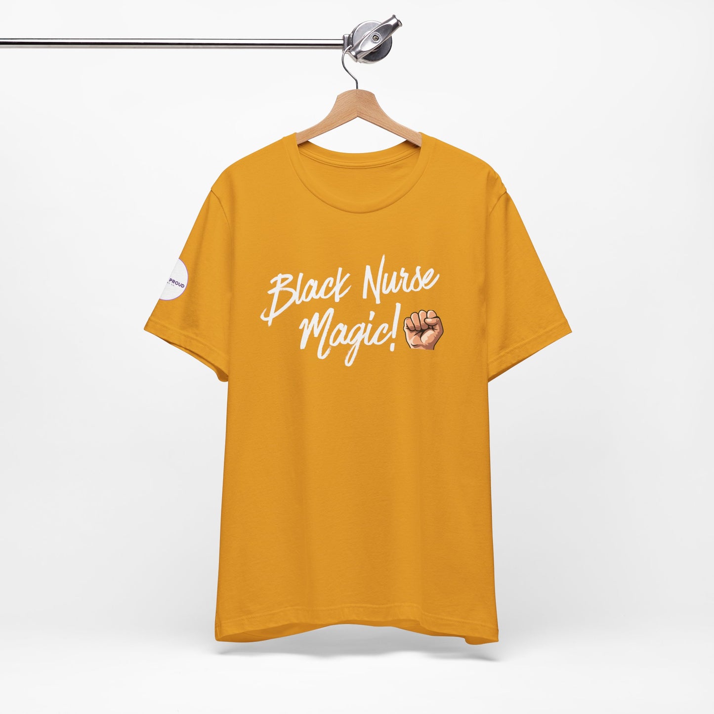 Black Nurse T-Shirt comfortable, durable shirt for long shifts and casual wear