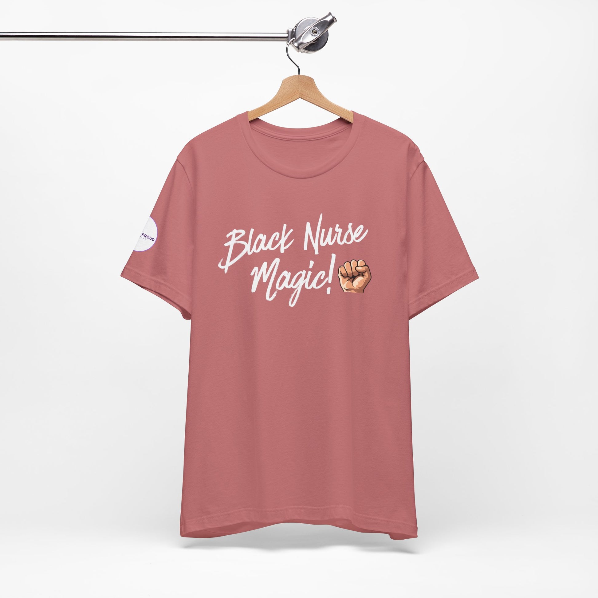 Black Nurse T-Shirt comfortable, durable shirt for long shifts and casual wear