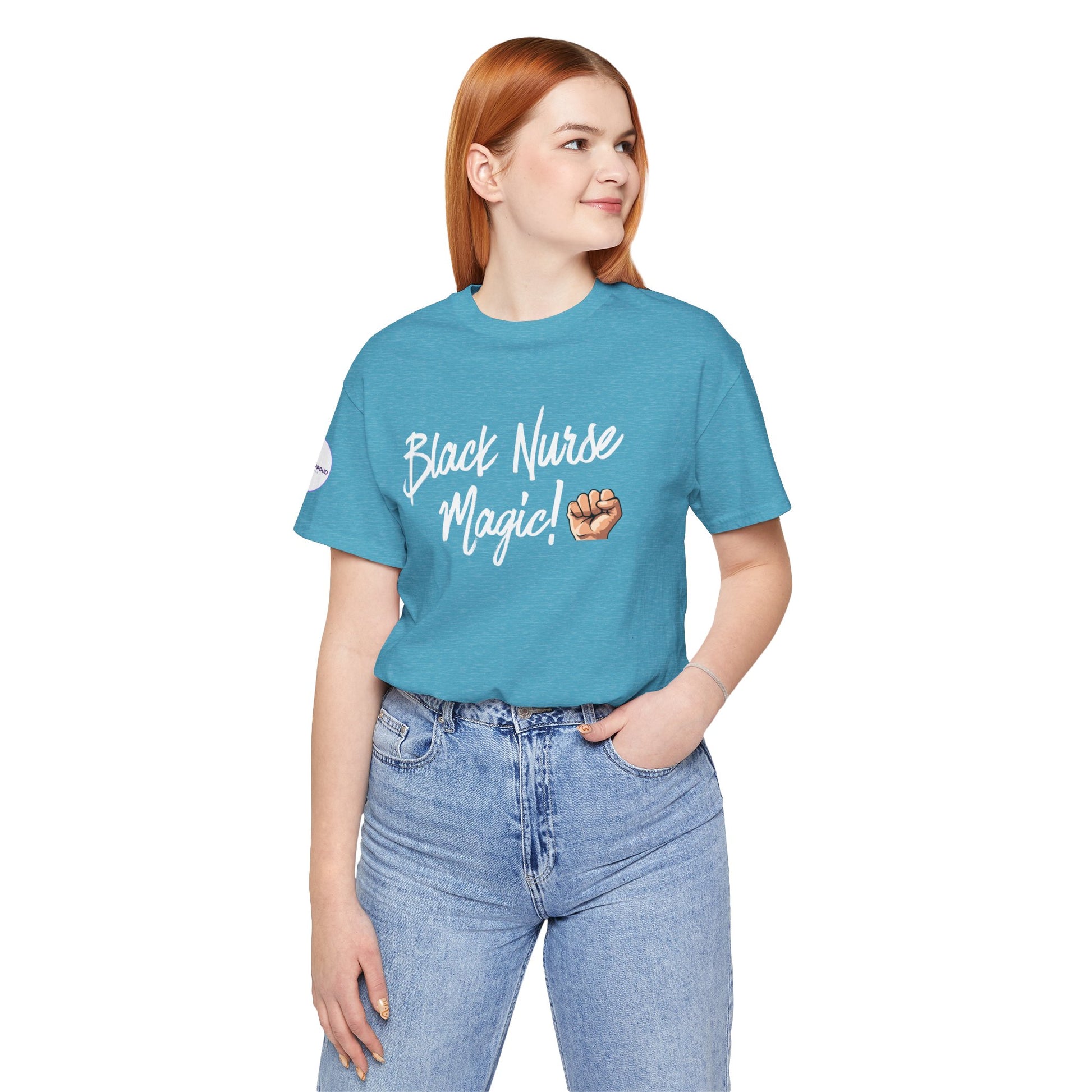 Black Nurse T-Shirt comfortable, durable shirt for long shifts and casual wear