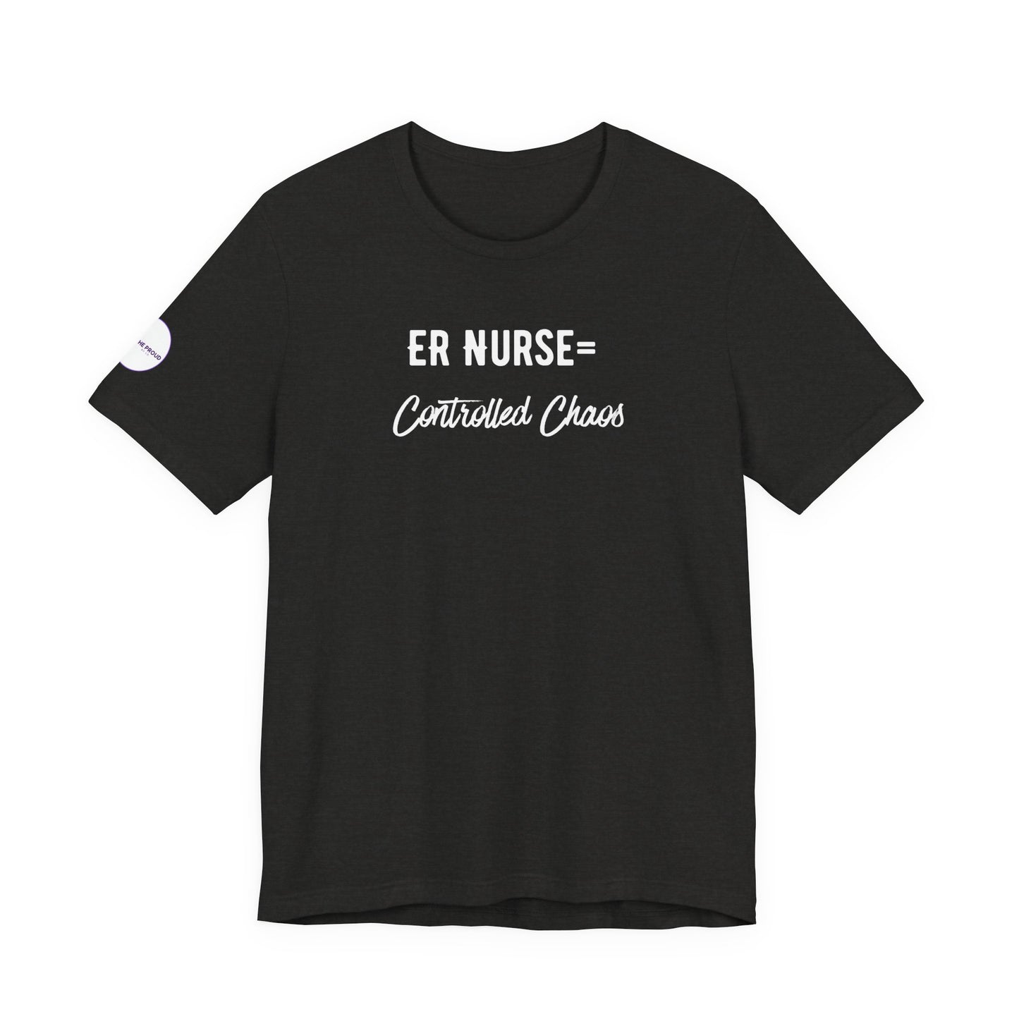 ER Nurse T-Shirt tear-away label for comfort during long hours