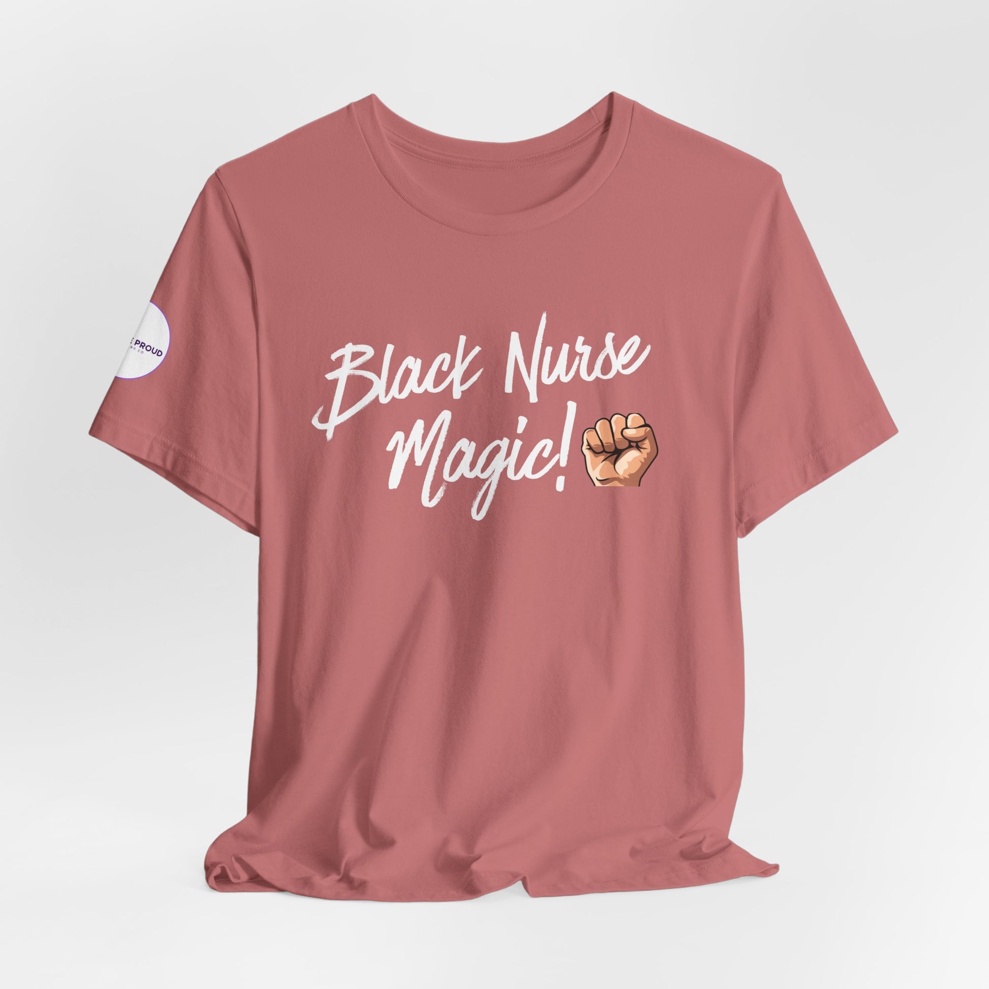Black Nurse T-Shirt comfortable, durable shirt for long shifts and casual wear