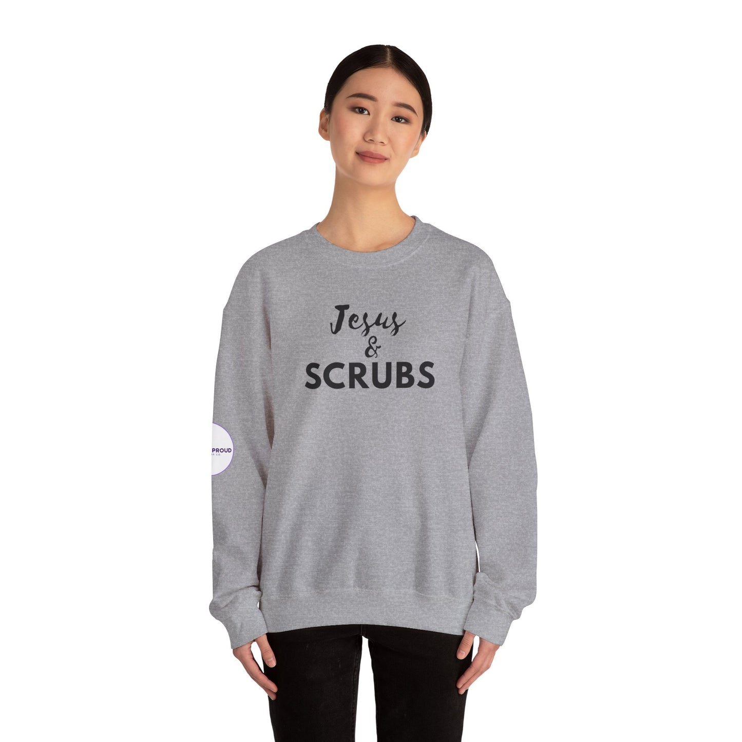 Unisex Crewneck Sweatshirt available in multiple color variants