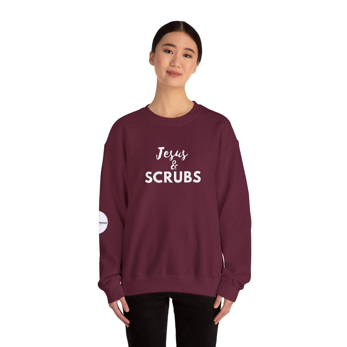 Christian Nurse Sweatshirt soft fleece pullover for nurses