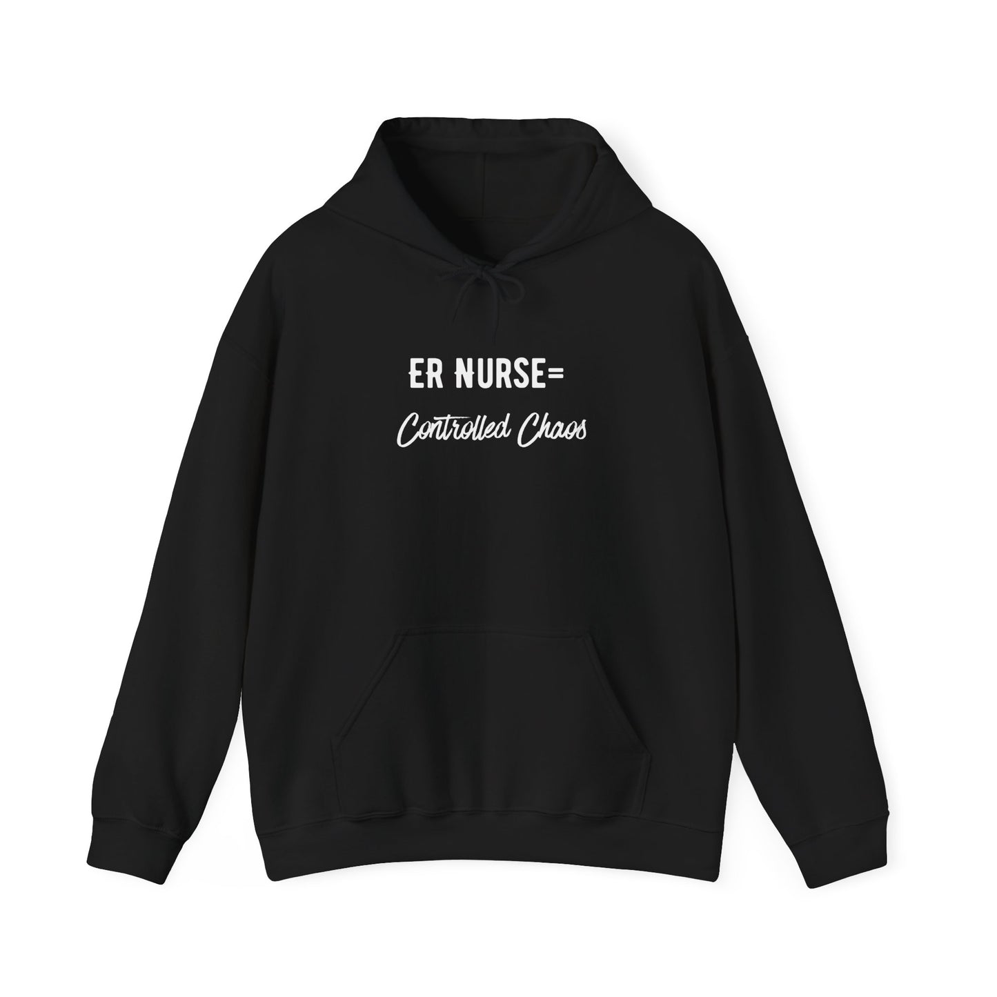 ER Nurse Hoodie cozy fleece pullover for emergency room nurses