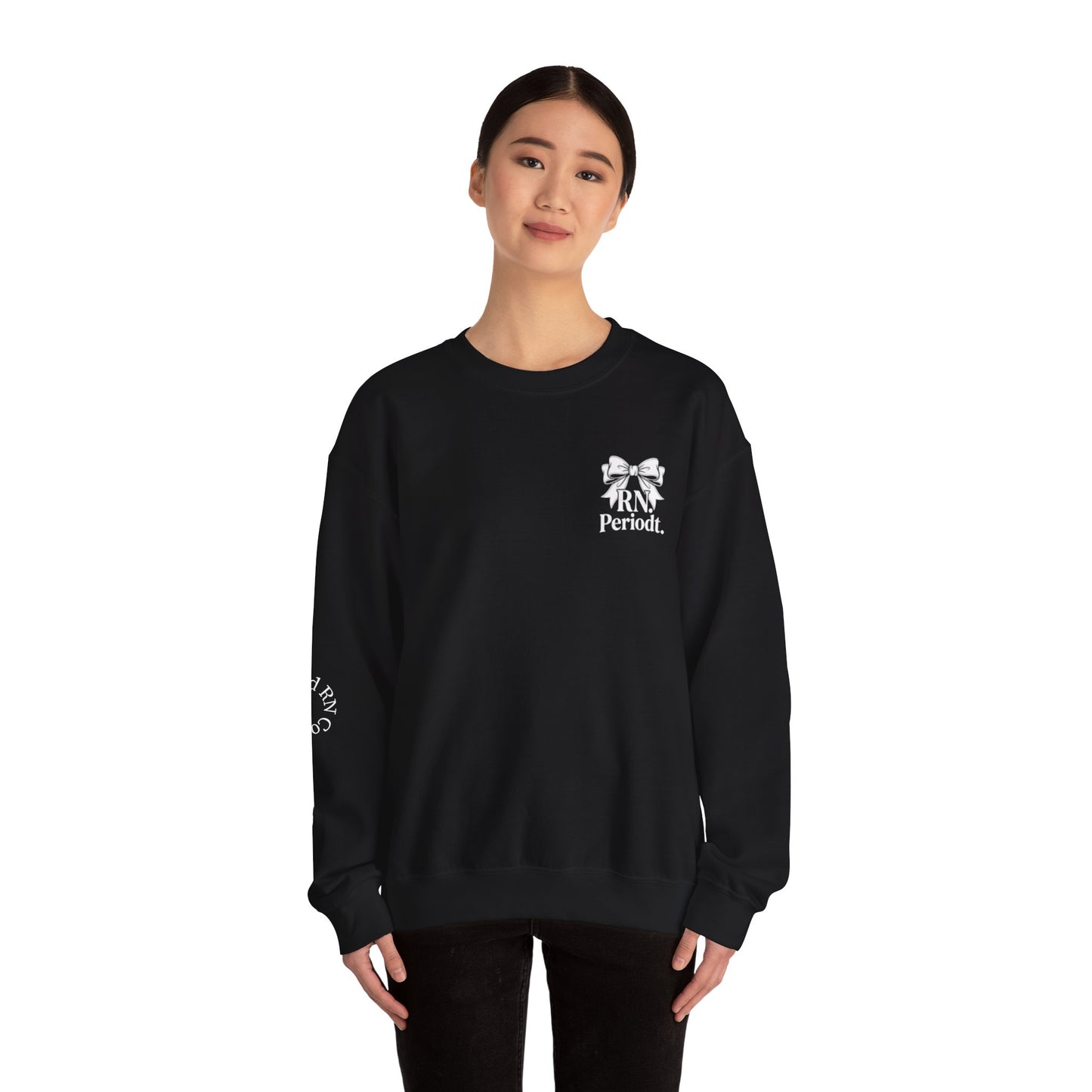 Unisex Heavy Blend Crewneck Sweatshirt suitable for custom printing