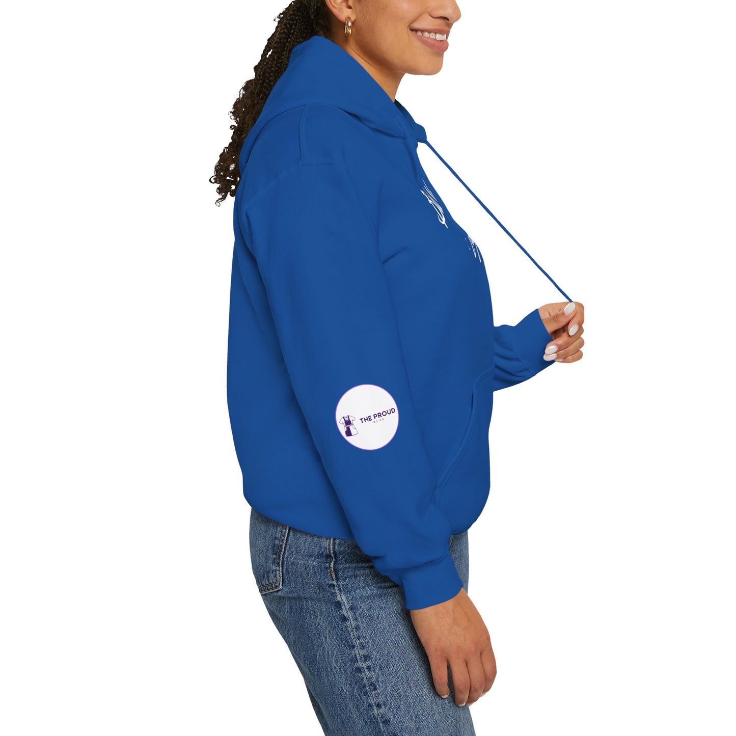 Black Nurse Magic Hoodie cozy fleece pullover for nurses