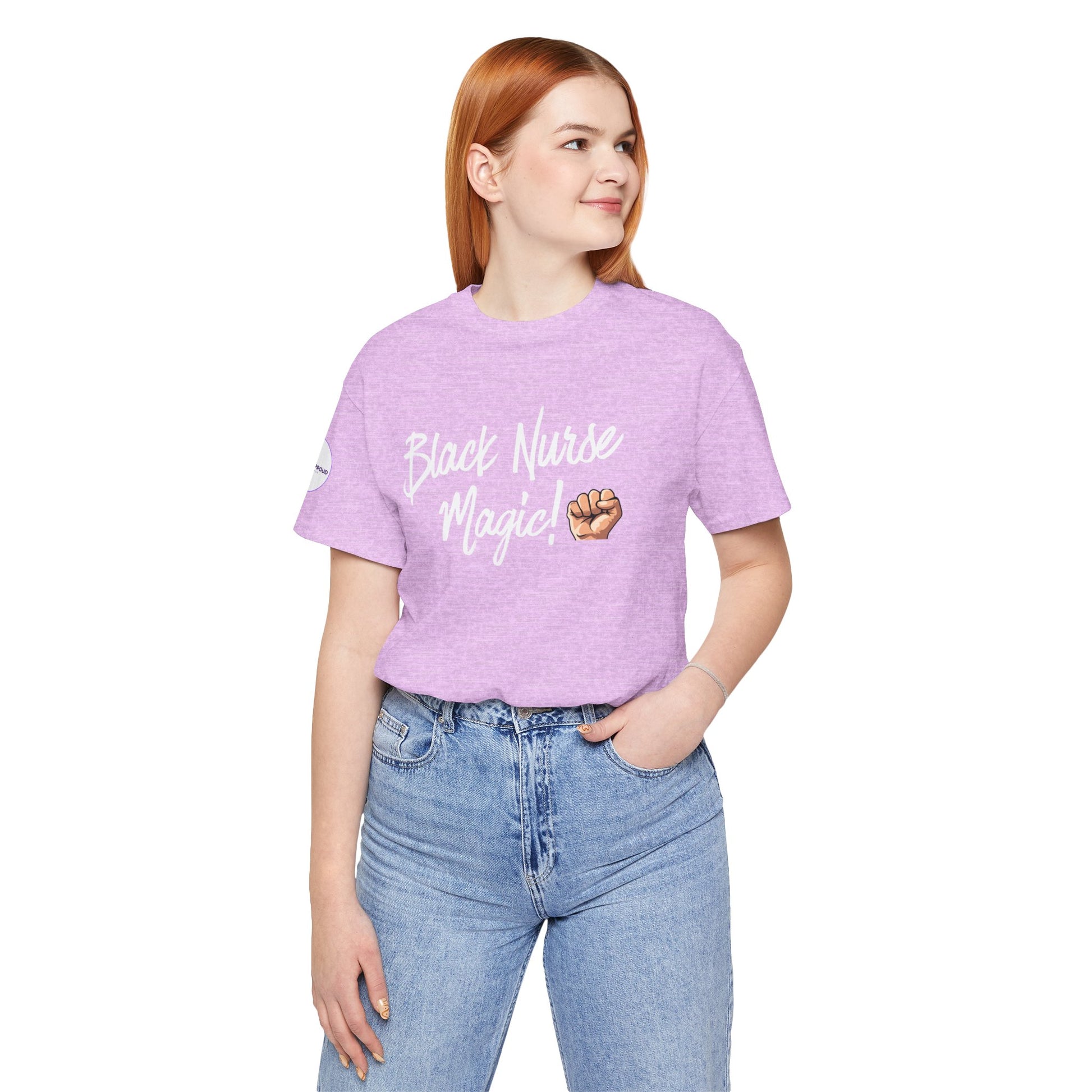 Black Nurse T-Shirt comfortable, durable shirt for long shifts and casual wear