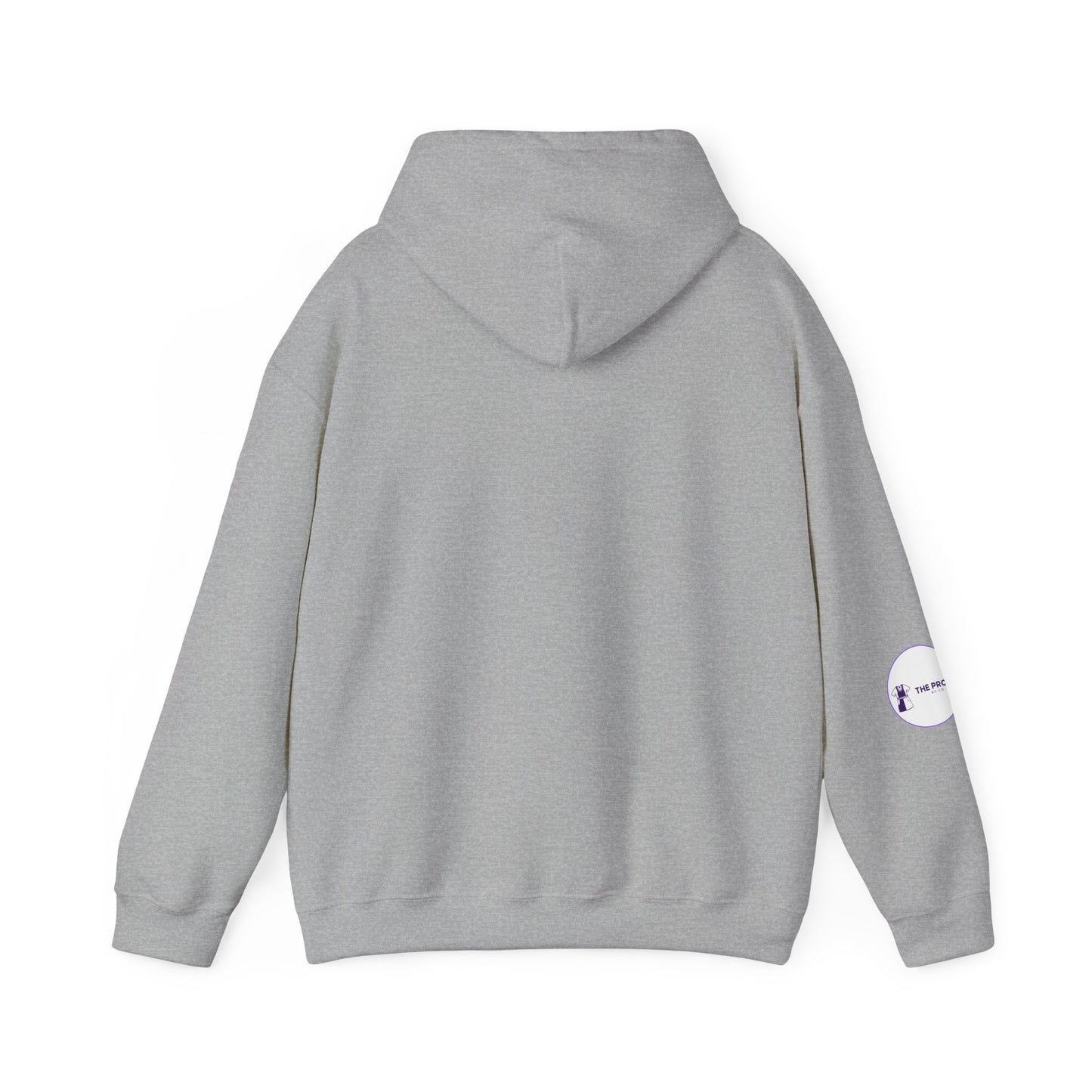 Christian Nurse Hoodie clean design with subtle sleeve detail