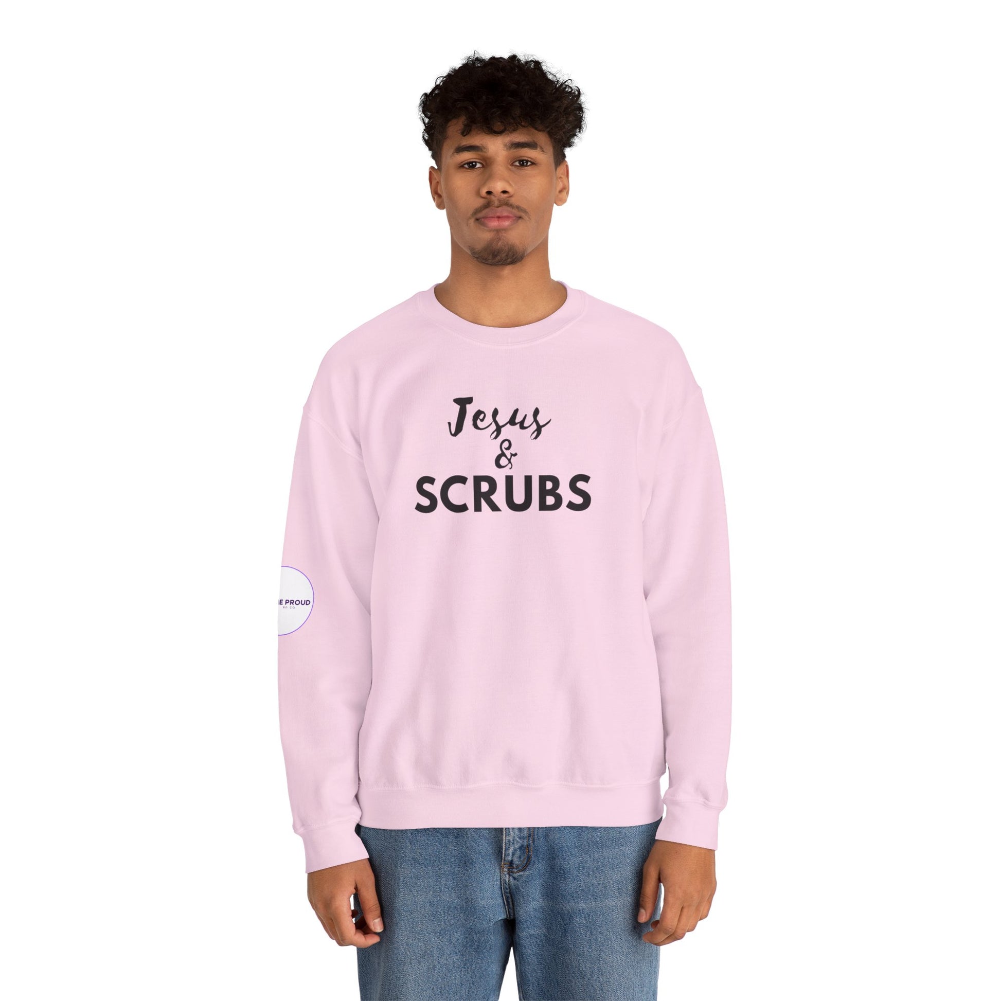 Unisex Crewneck Sweatshirt available in multiple color variants