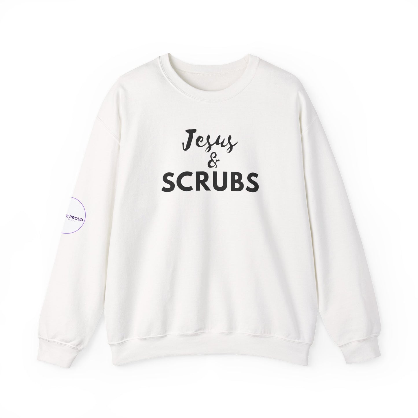 Unisex Crewneck Sweatshirt in heavy blend cotton polyester fabric