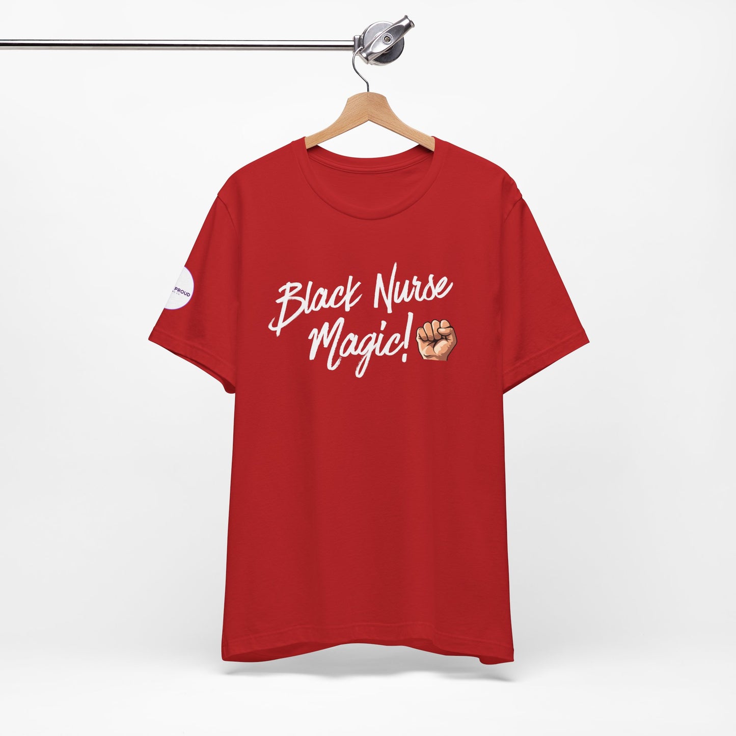 Black Nurse T-Shirt comfortable, durable shirt for long shifts and casual wear