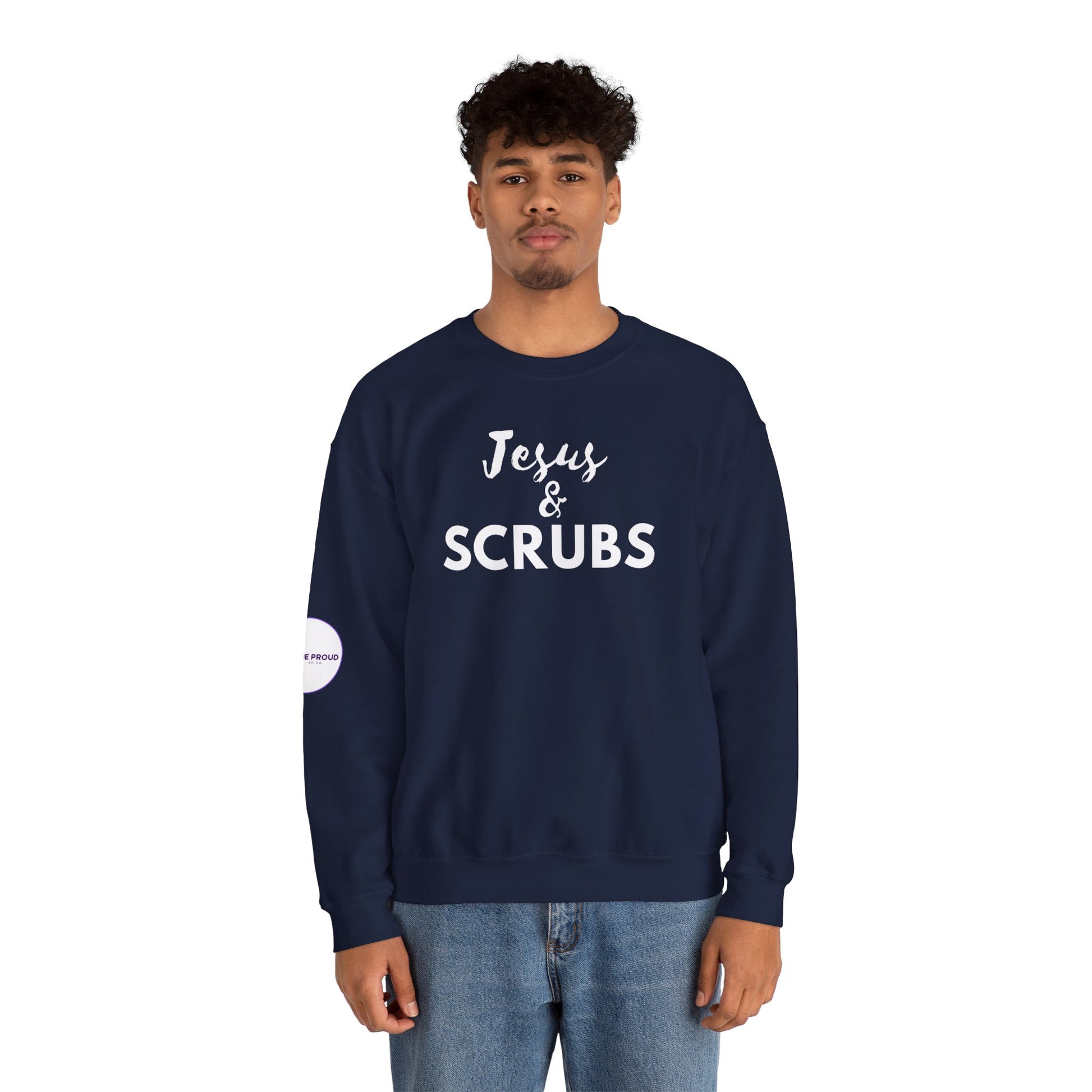 Unisex Crewneck Sweatshirt available in multiple color variants