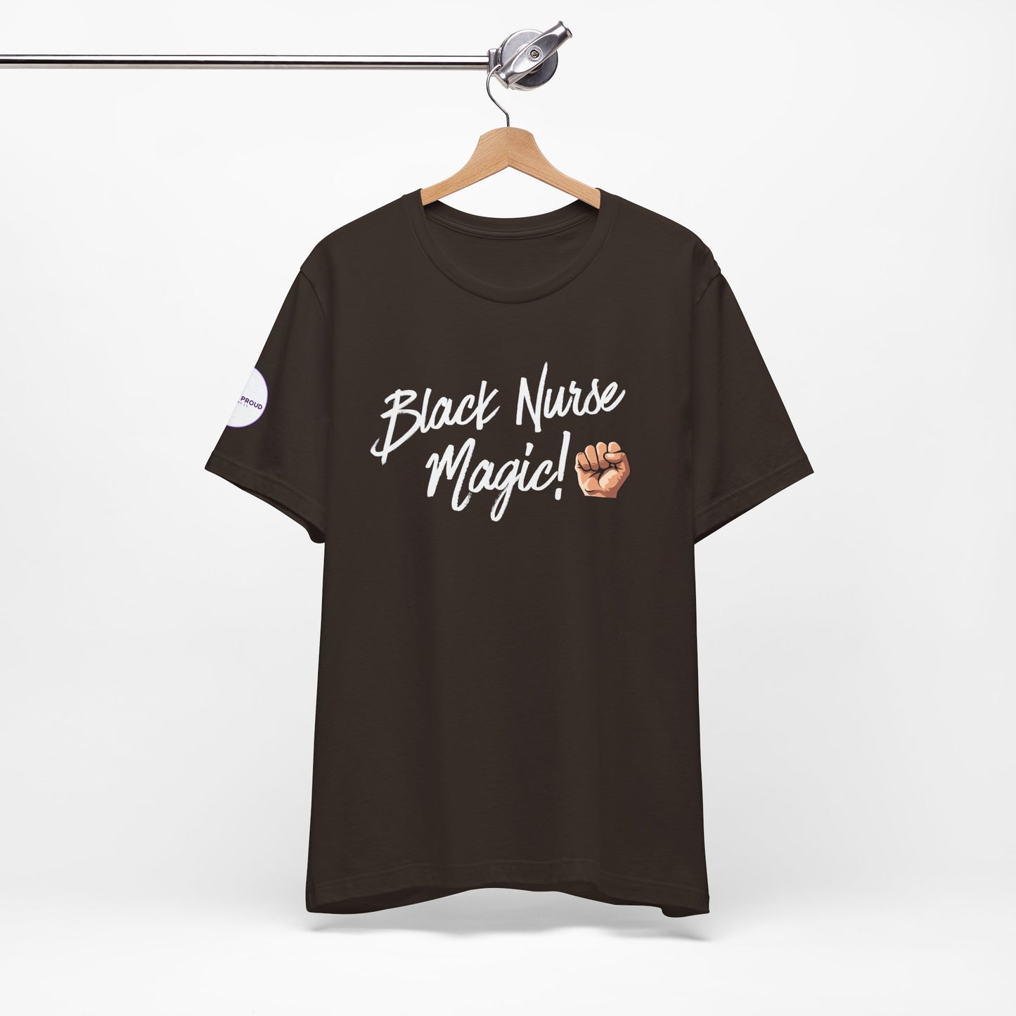 Black Nurse T-Shirt comfortable, durable shirt for long shifts and casual wear