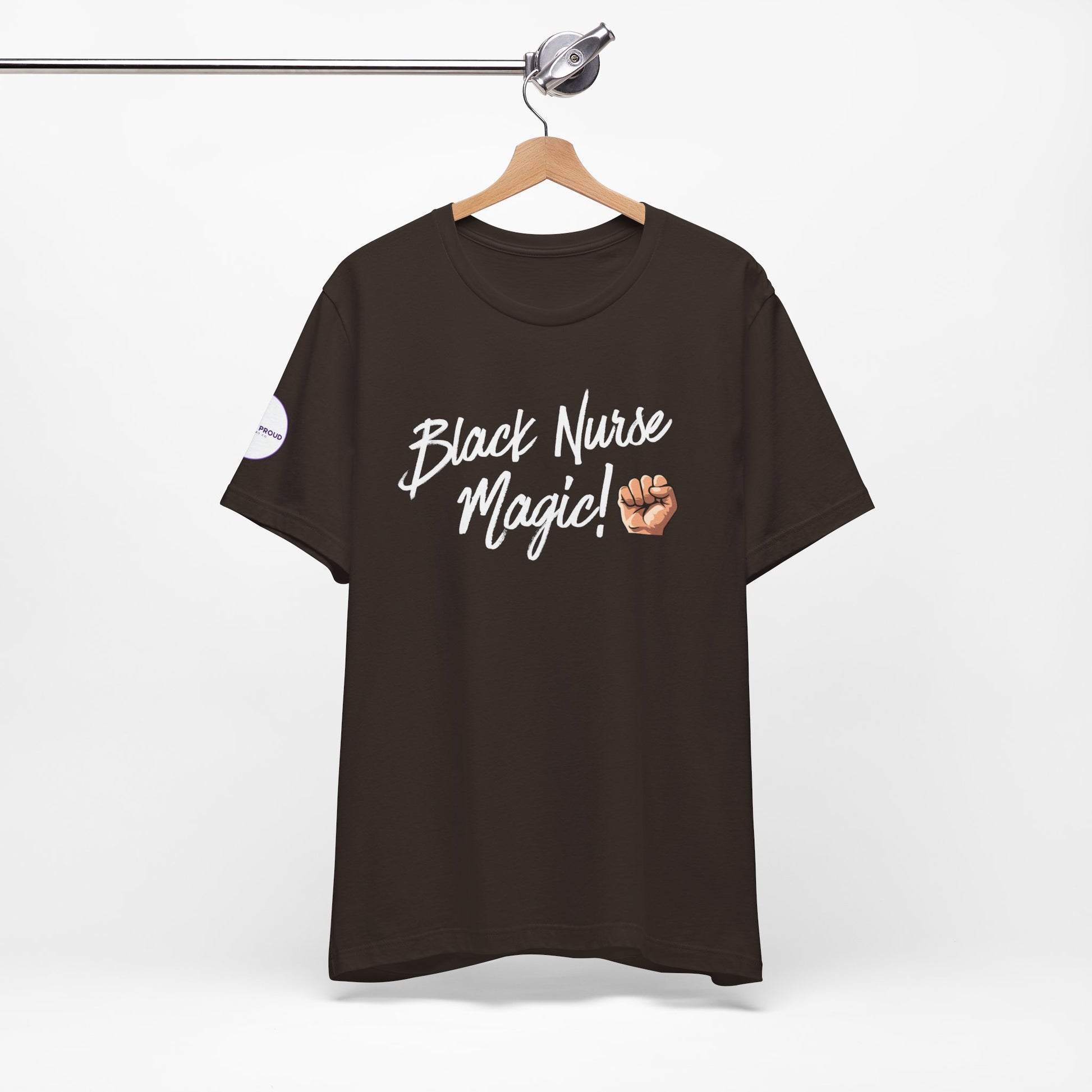 Black Nurse T-Shirt comfortable, durable shirt for long shifts and casual wear