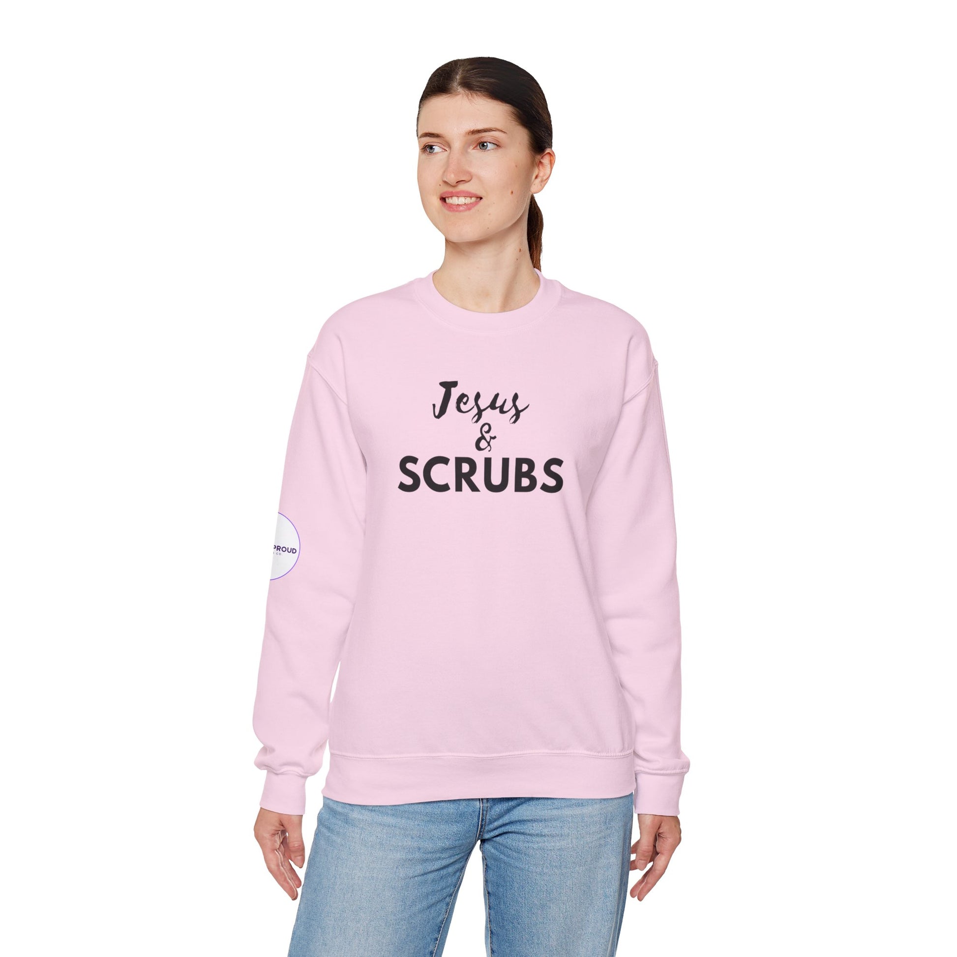 Unisex Crewneck Sweatshirt available in multiple color variants