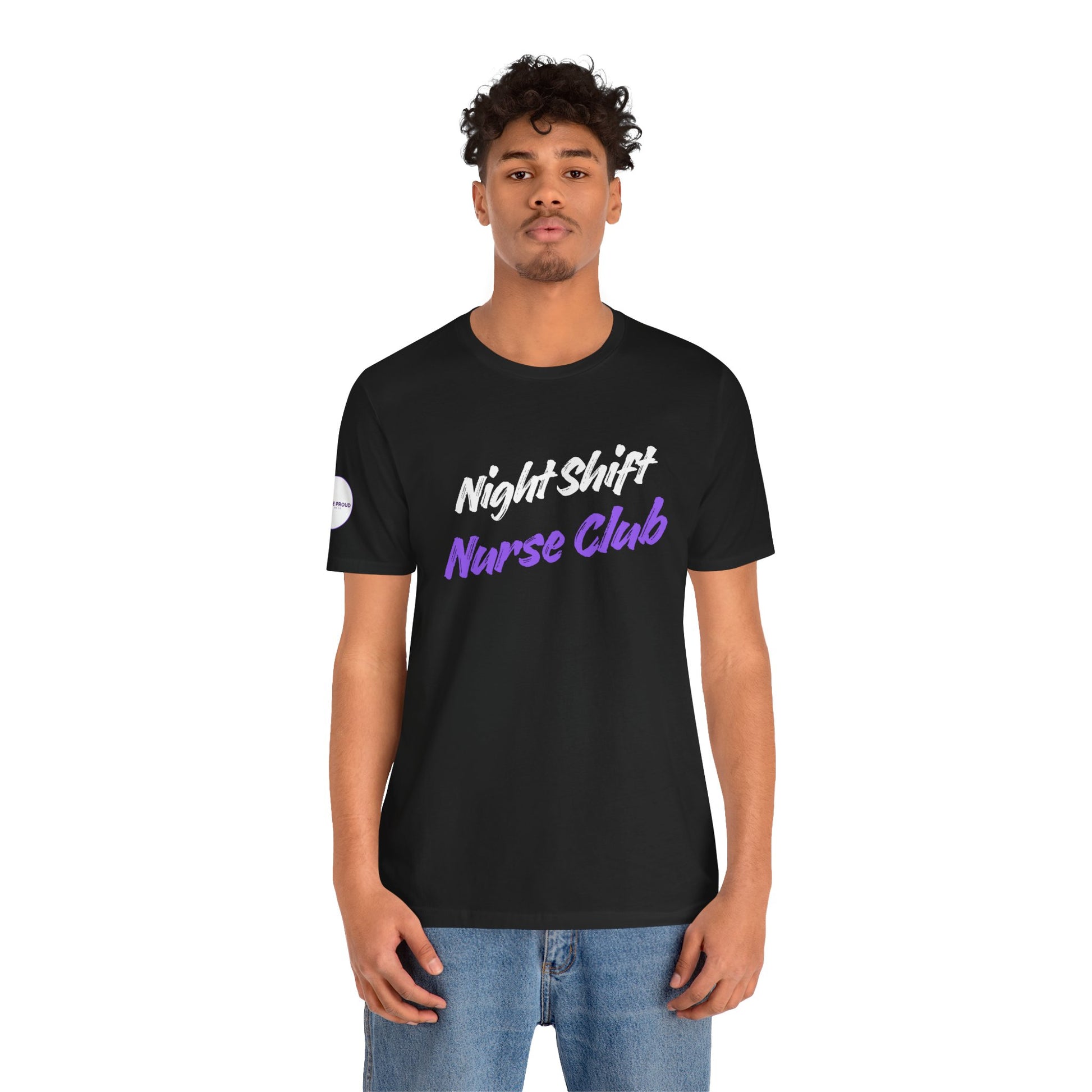 Night Shift Nurse T-Shirt designed for nurses working late-night shifts