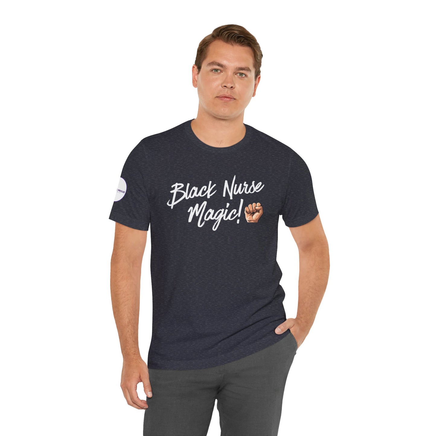 Black Nurse T-Shirt comfortable, durable shirt for long shifts and casual wear