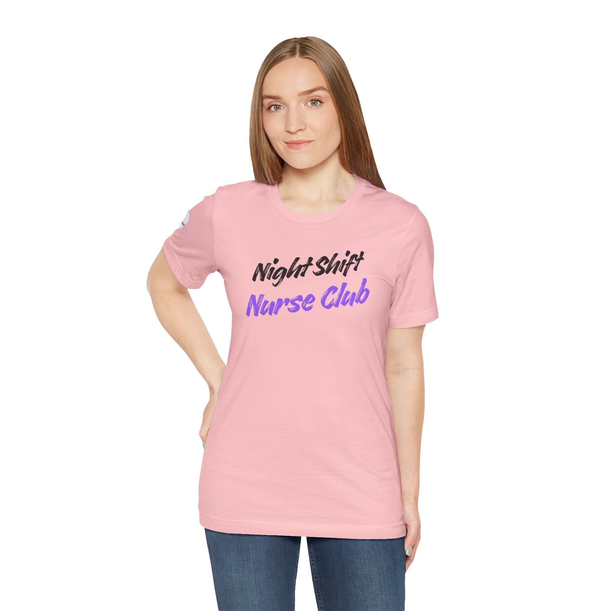 Night Shift Nurse T-Shirt designed for nurses working late-night shifts