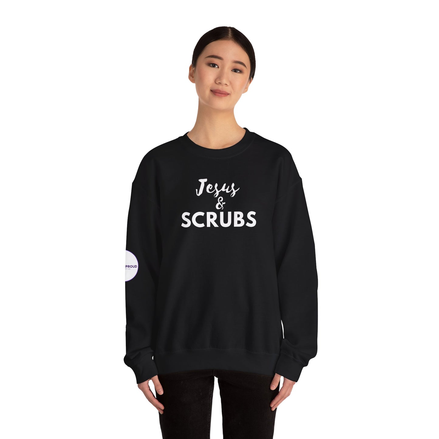 Unisex Crewneck Sweatshirt available in multiple color variants