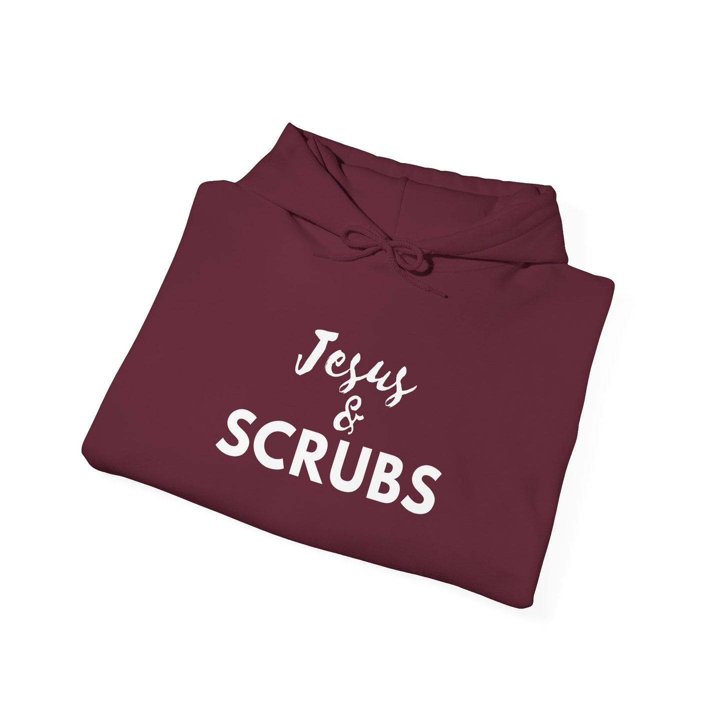 Christian Nurse Hoodie clean design with subtle sleeve detail