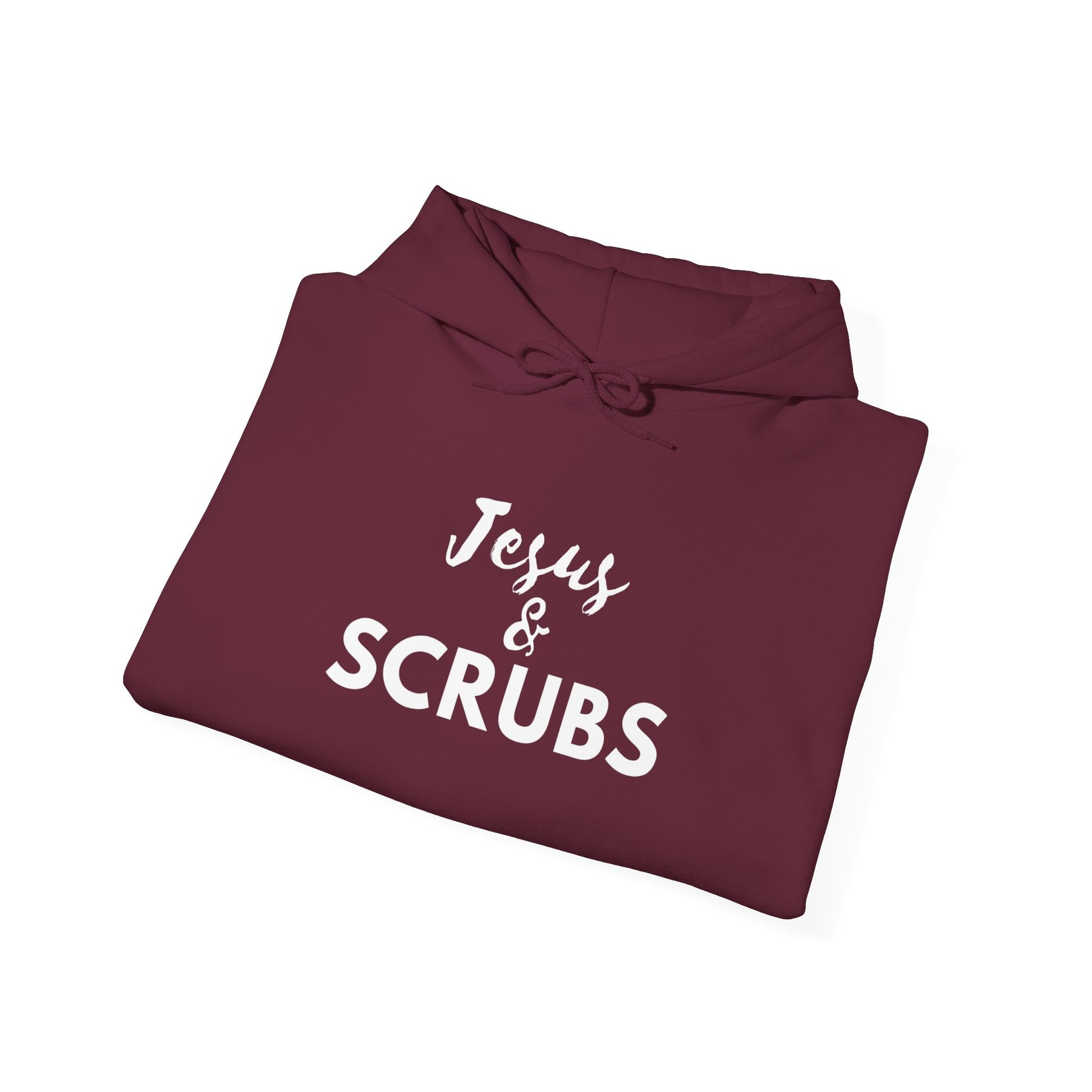 Christian Nurse Hoodie clean design with subtle sleeve detail