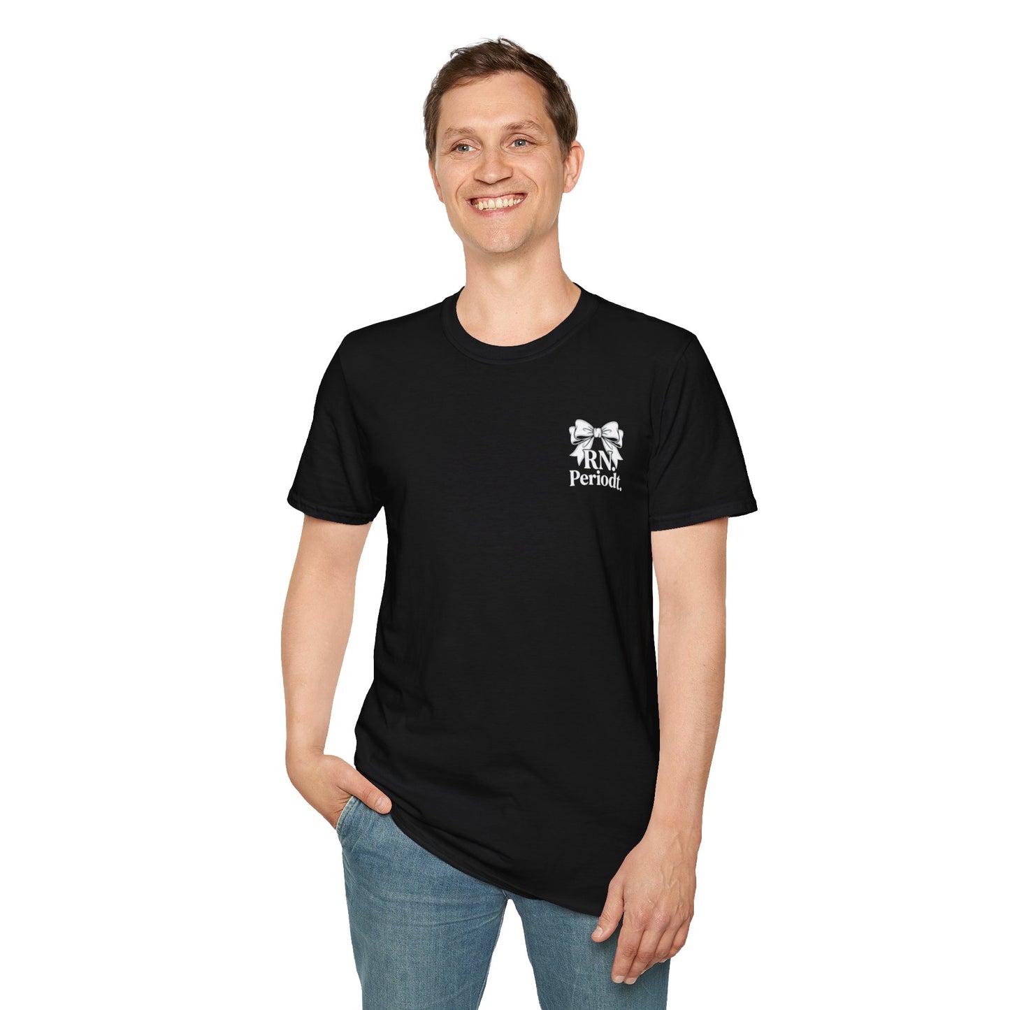 RN Periodt T-Shirt with durable stitching and ribbed collar