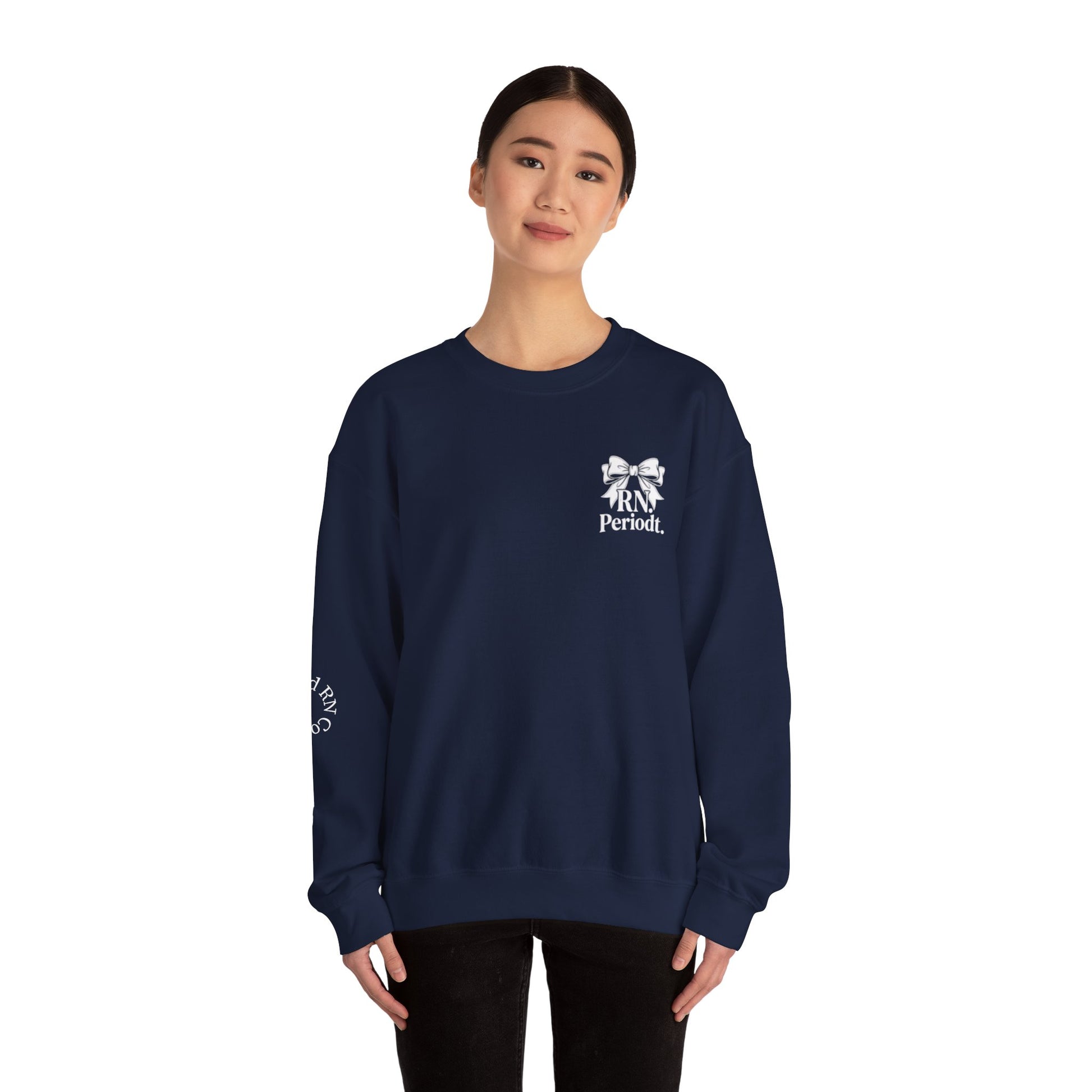 Unisex Heavy Blend Crewneck Sweatshirt suitable for custom printing