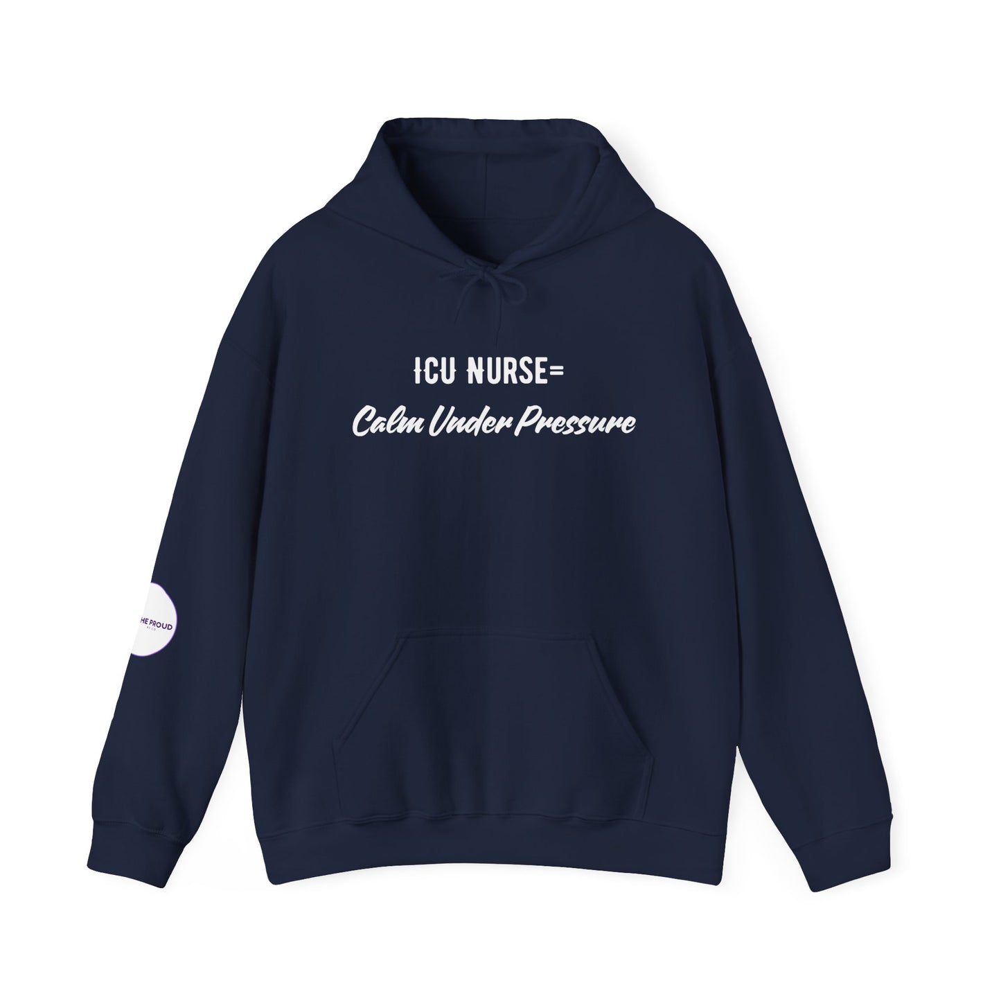 ICU Nurse Hoodie comfortable fit for long hospital shifts