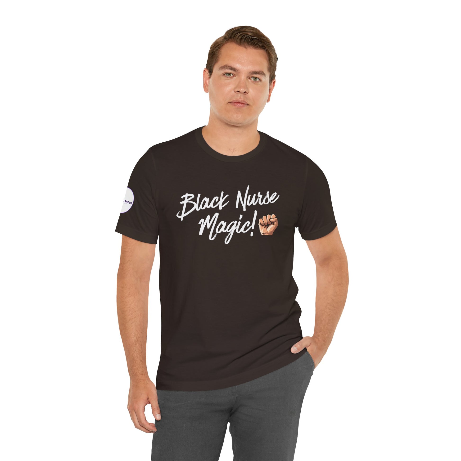 Black Nurse T-Shirt comfortable, durable shirt for long shifts and casual wear