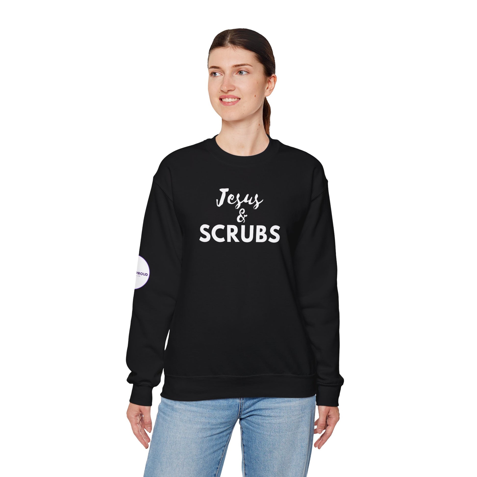 Unisex Crewneck Sweatshirt available in multiple color variants