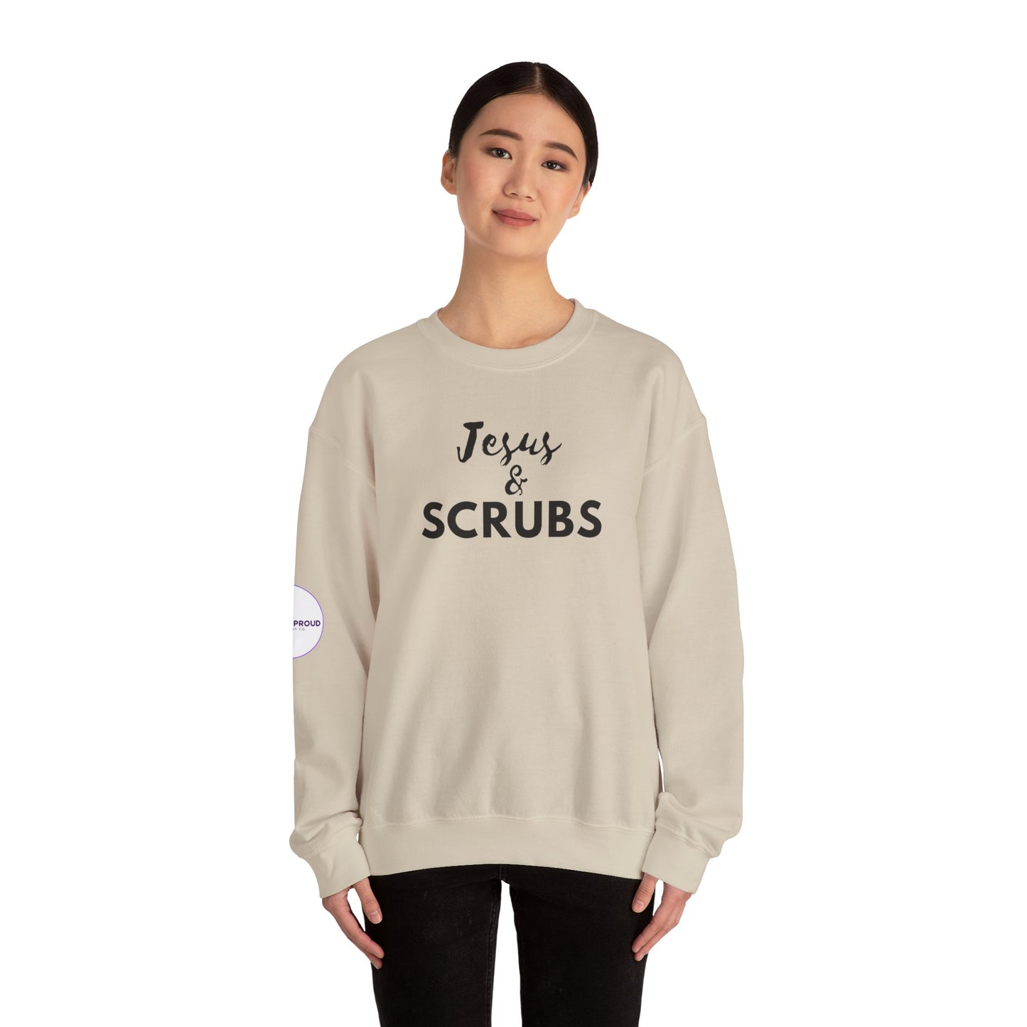 Unisex Crewneck Sweatshirt available in multiple color variants