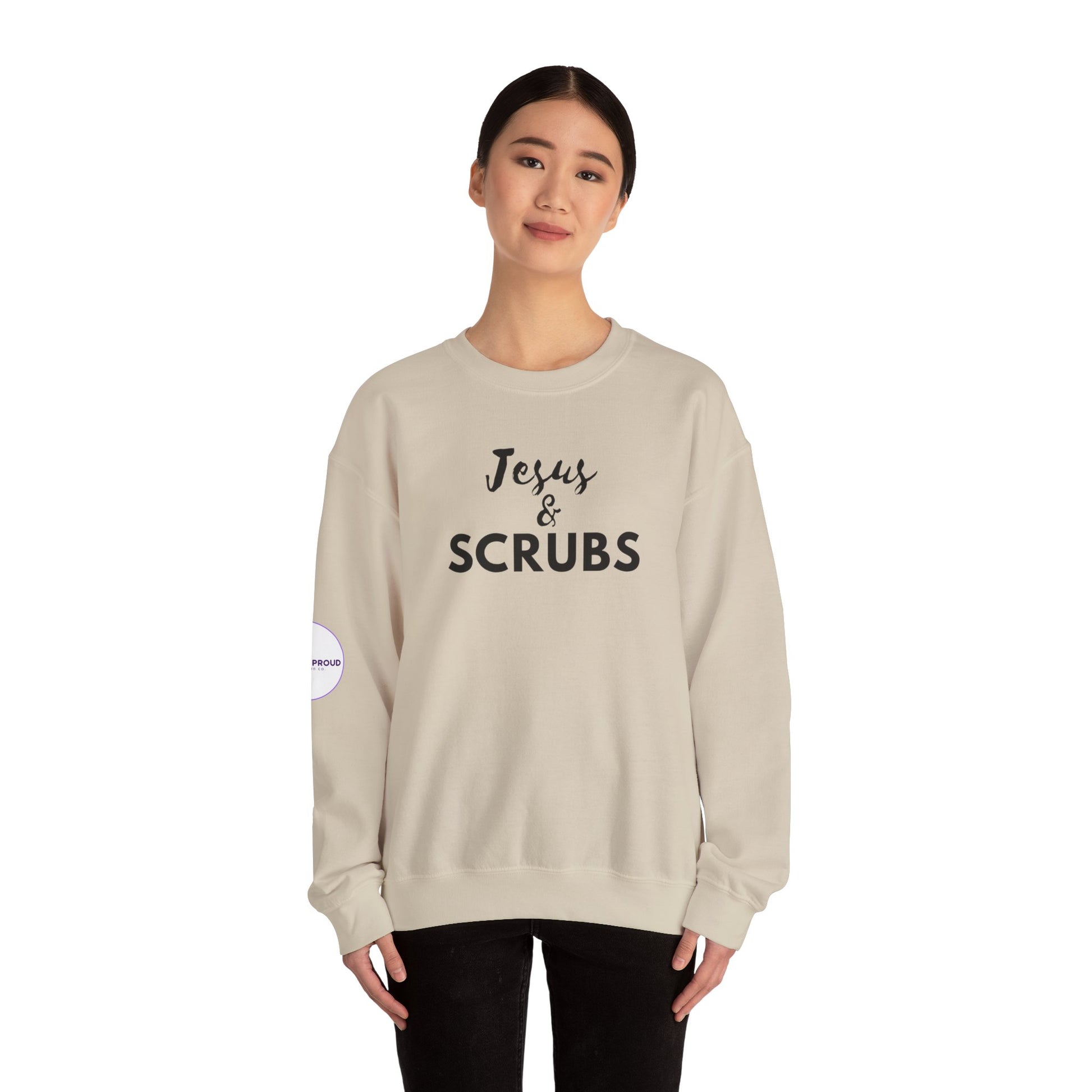 Unisex Crewneck Sweatshirt available in multiple color variants