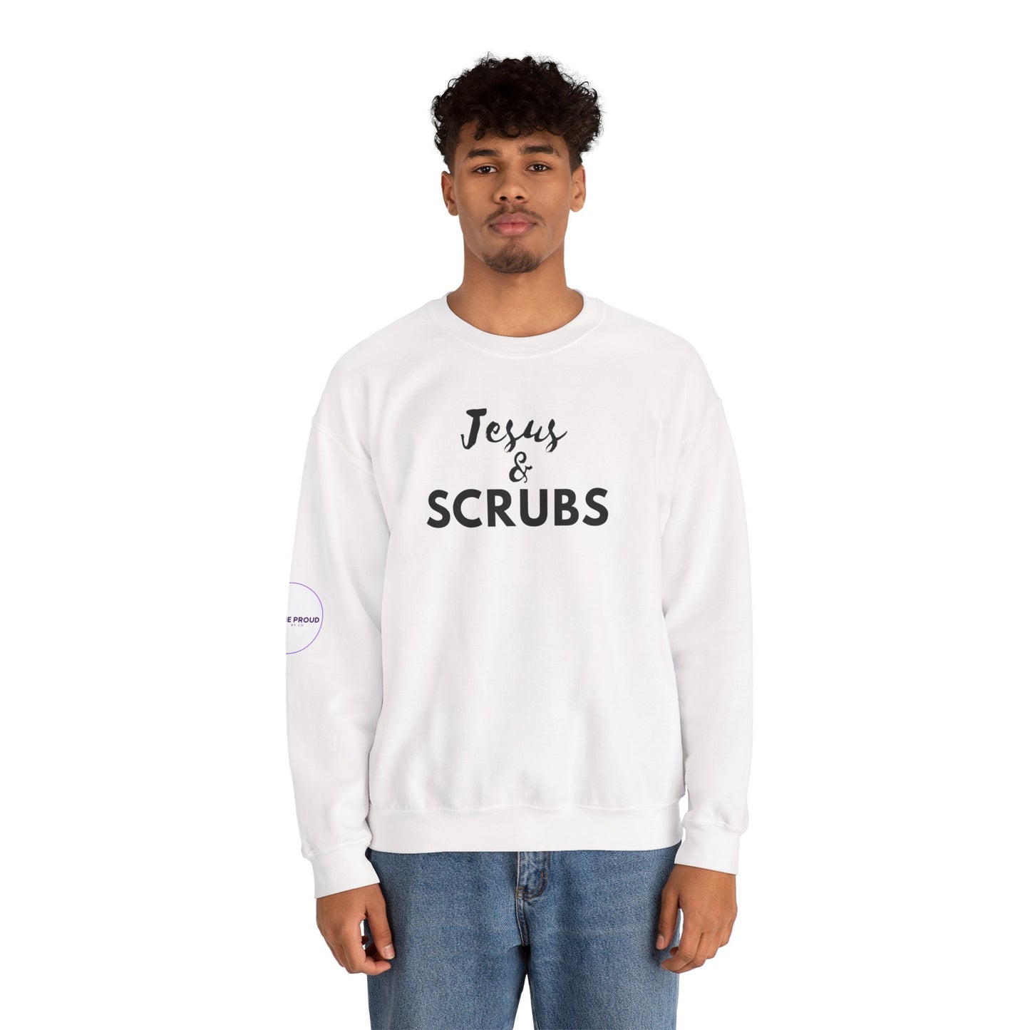 Unisex Crewneck Sweatshirt available in multiple color variants