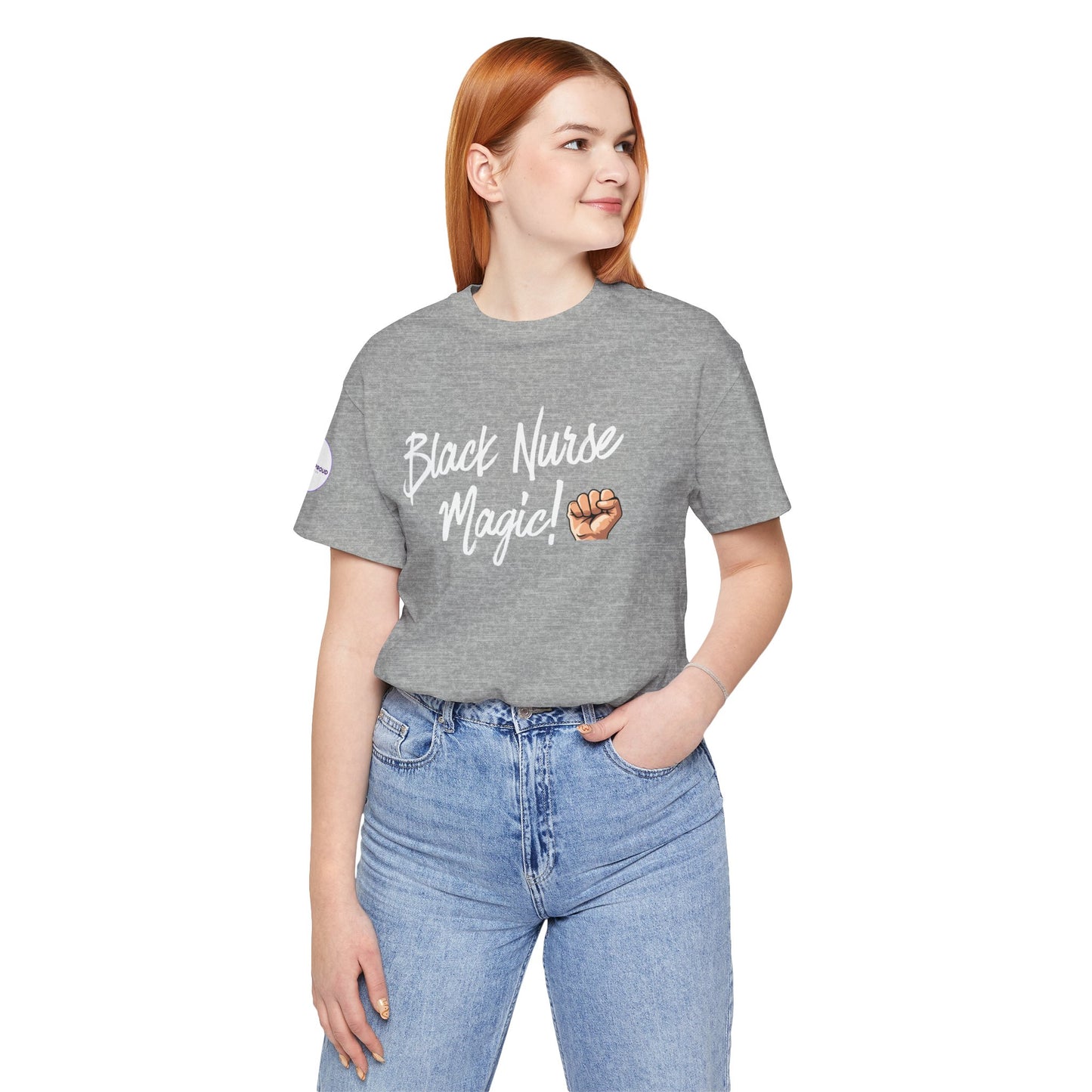 Black Nurse T-Shirt comfortable, durable shirt for long shifts and casual wear