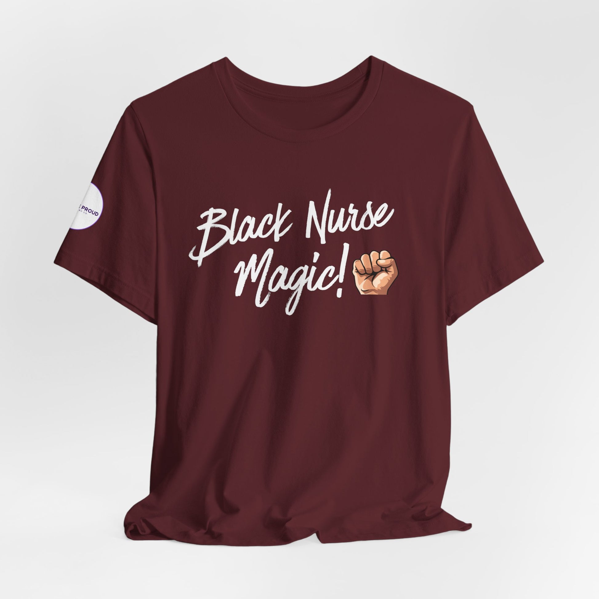 Black Nurse T-Shirt comfortable, durable shirt for long shifts and casual wear